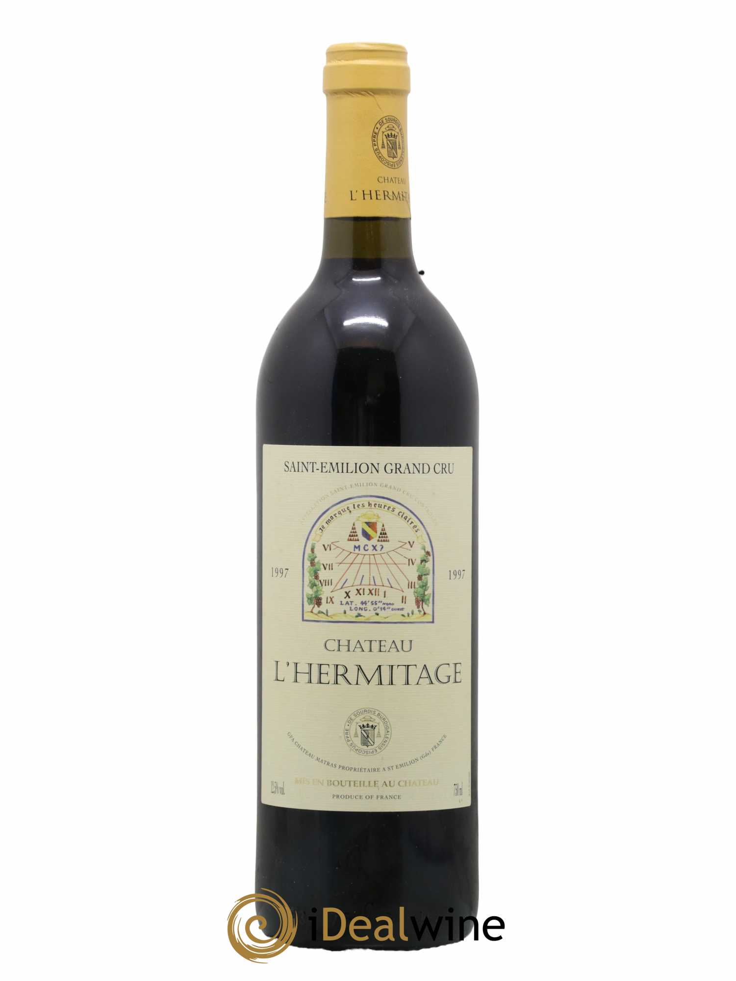 Château l' Hermitage 1997 - Lot de 1 bouteille - 0