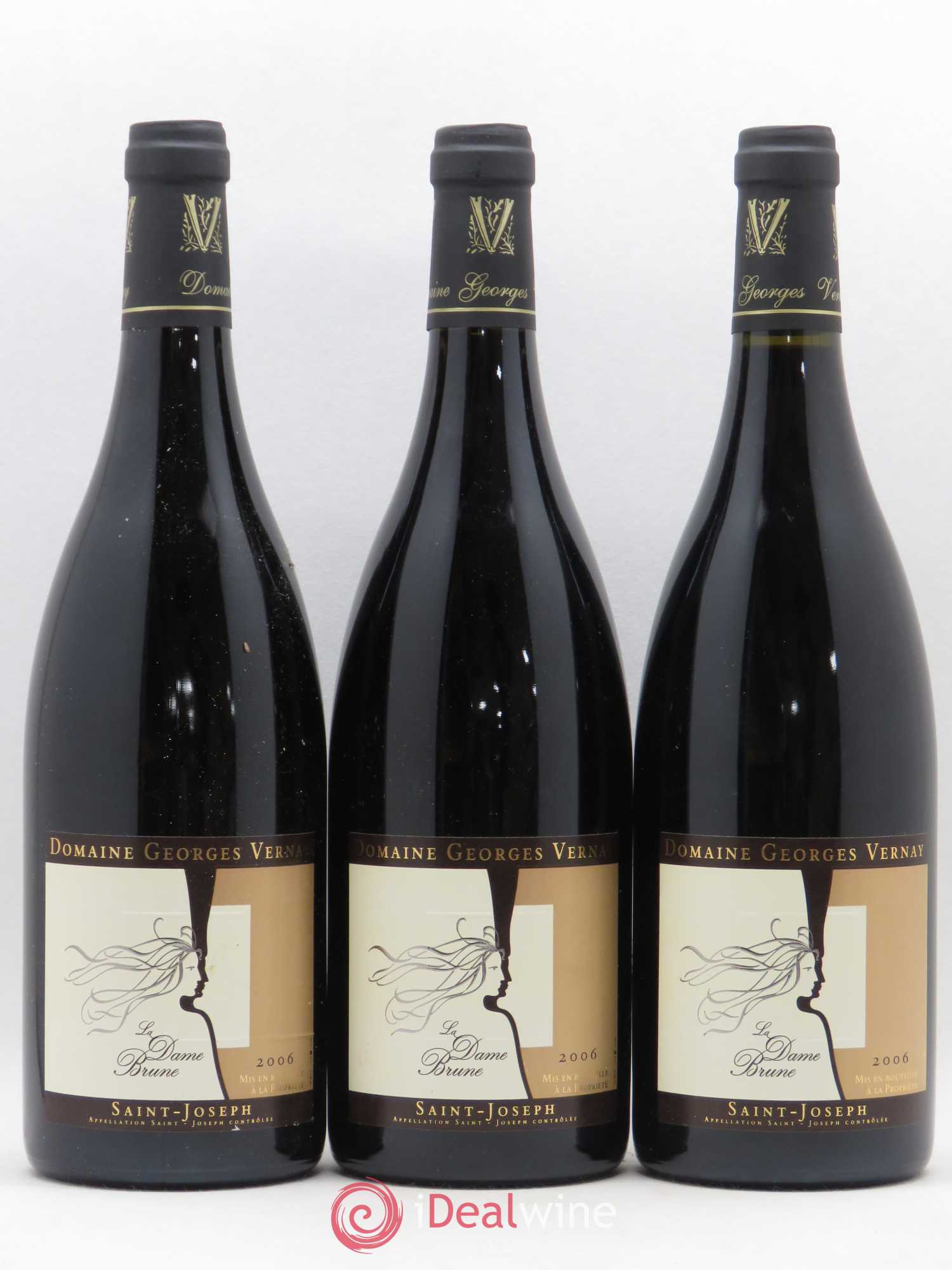 Saint-Joseph La Dame Brune Georges Vernay 2006 - Lot de 6 bouteilles - 2