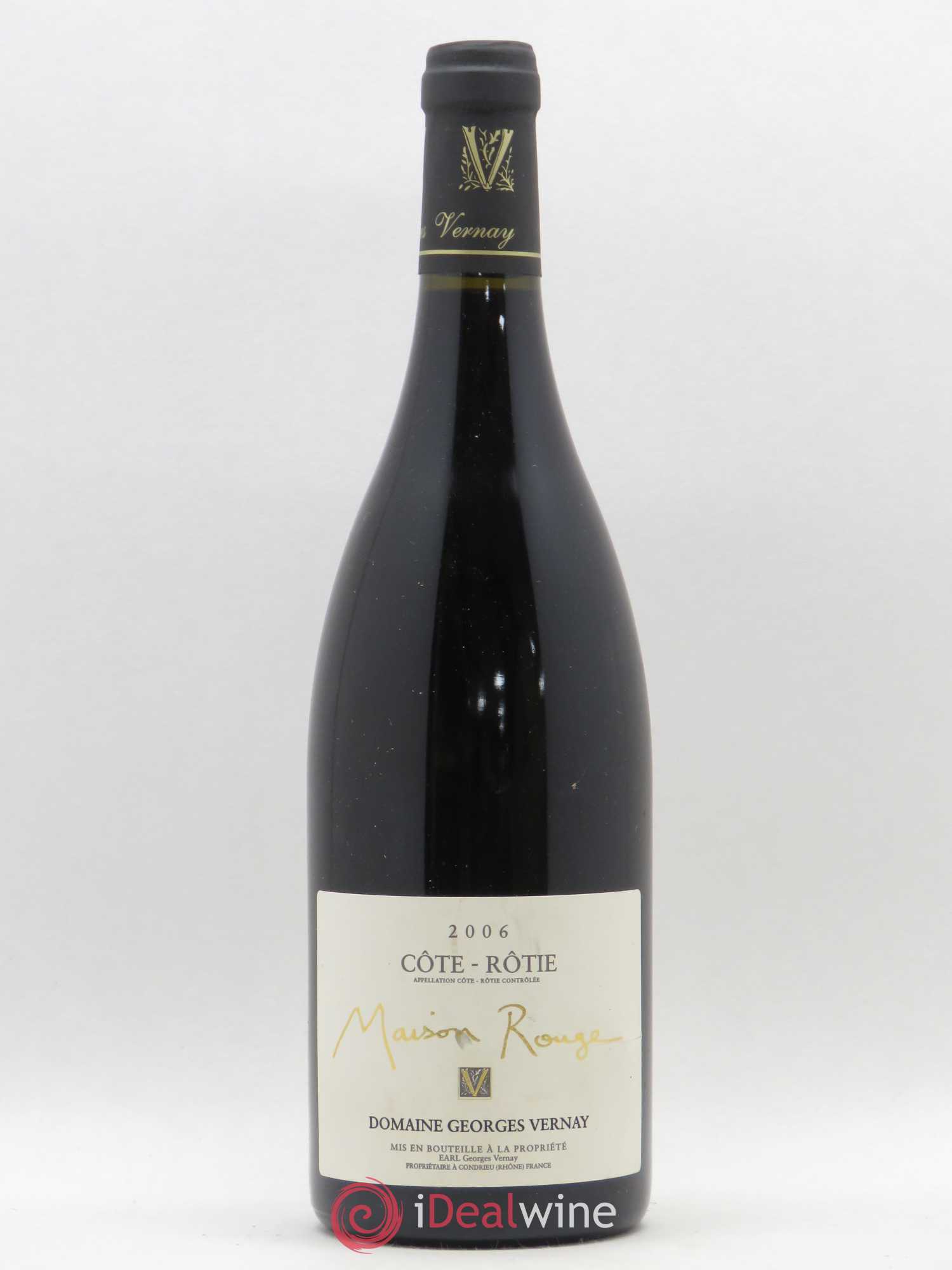 Côte-Rôtie Maison Rouge Georges Vernay 2006 - Lot de 1 bouteille - 0