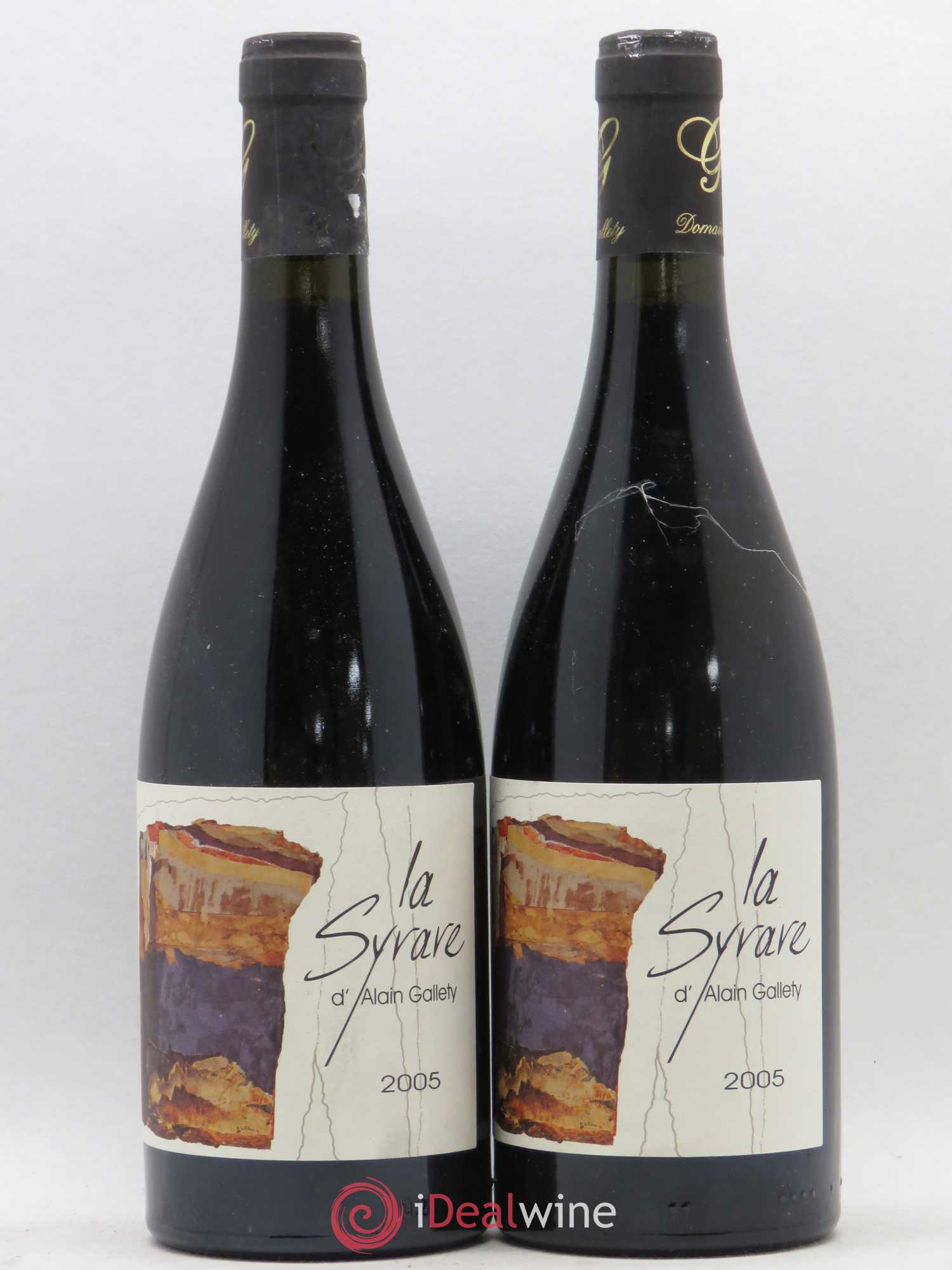 Côtes du Vivarais La Syrare Gallety (Domaine) 2005 - Lot de 2 bouteilles - 0