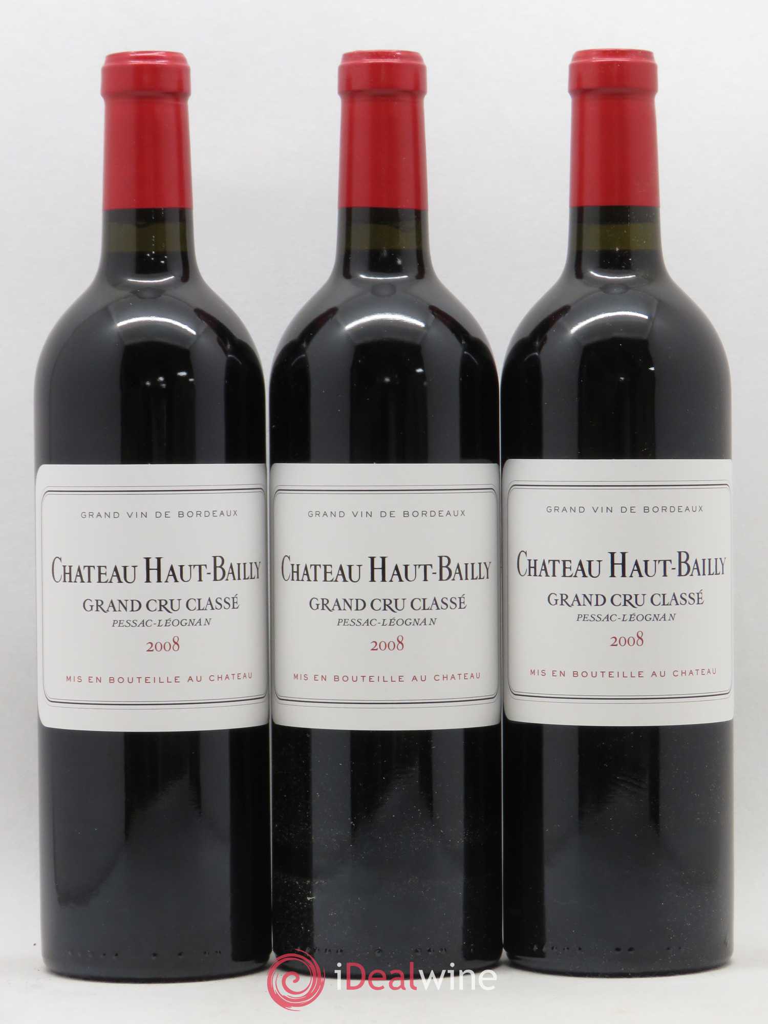 Château Haut-Bailly Cru Classé de Graves 2008 - Lot de 6 bouteilles - 2