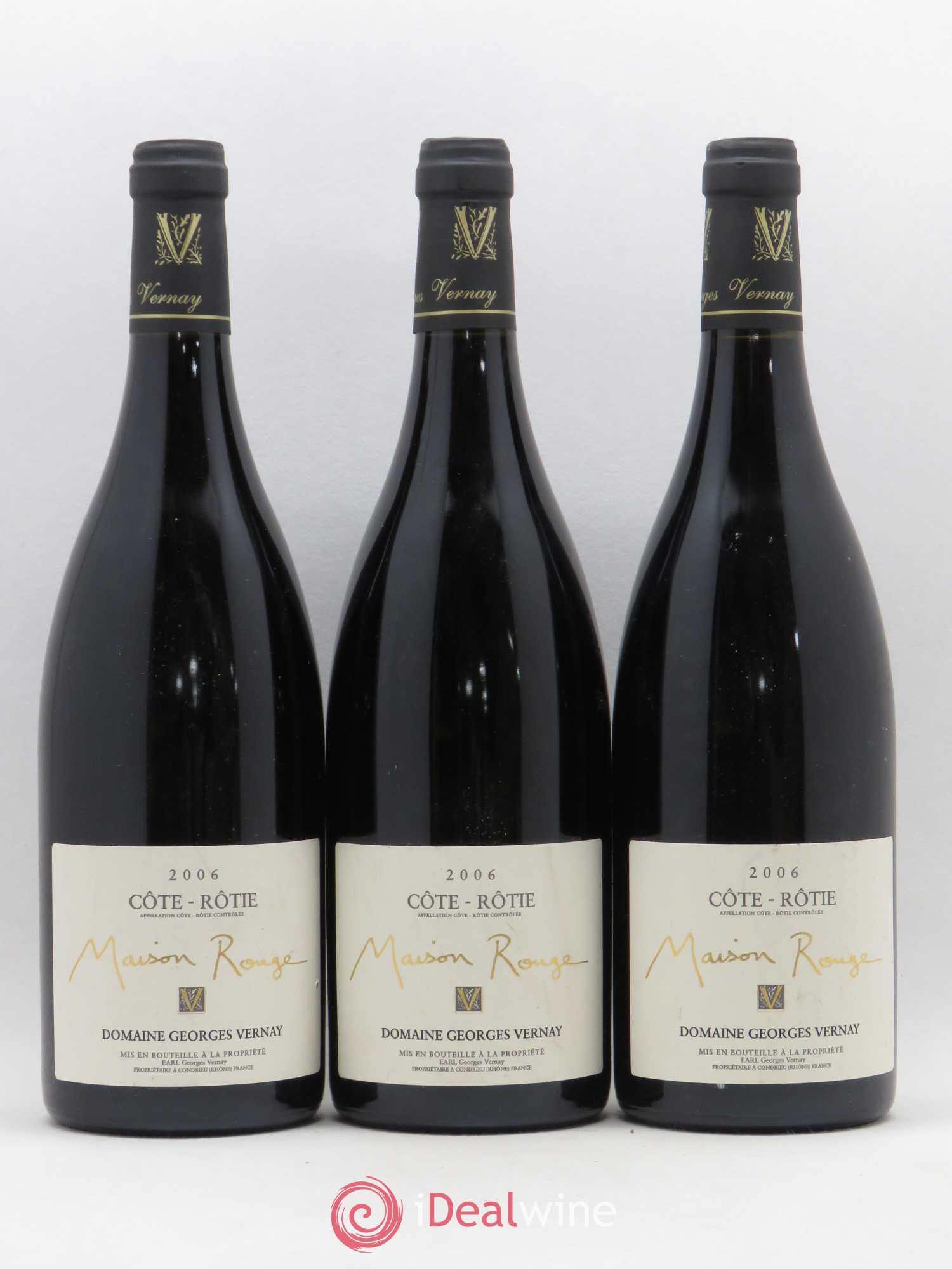Côte-Rôtie Maison Rouge Georges Vernay 2006 - Lot de 6 bouteilles - 2