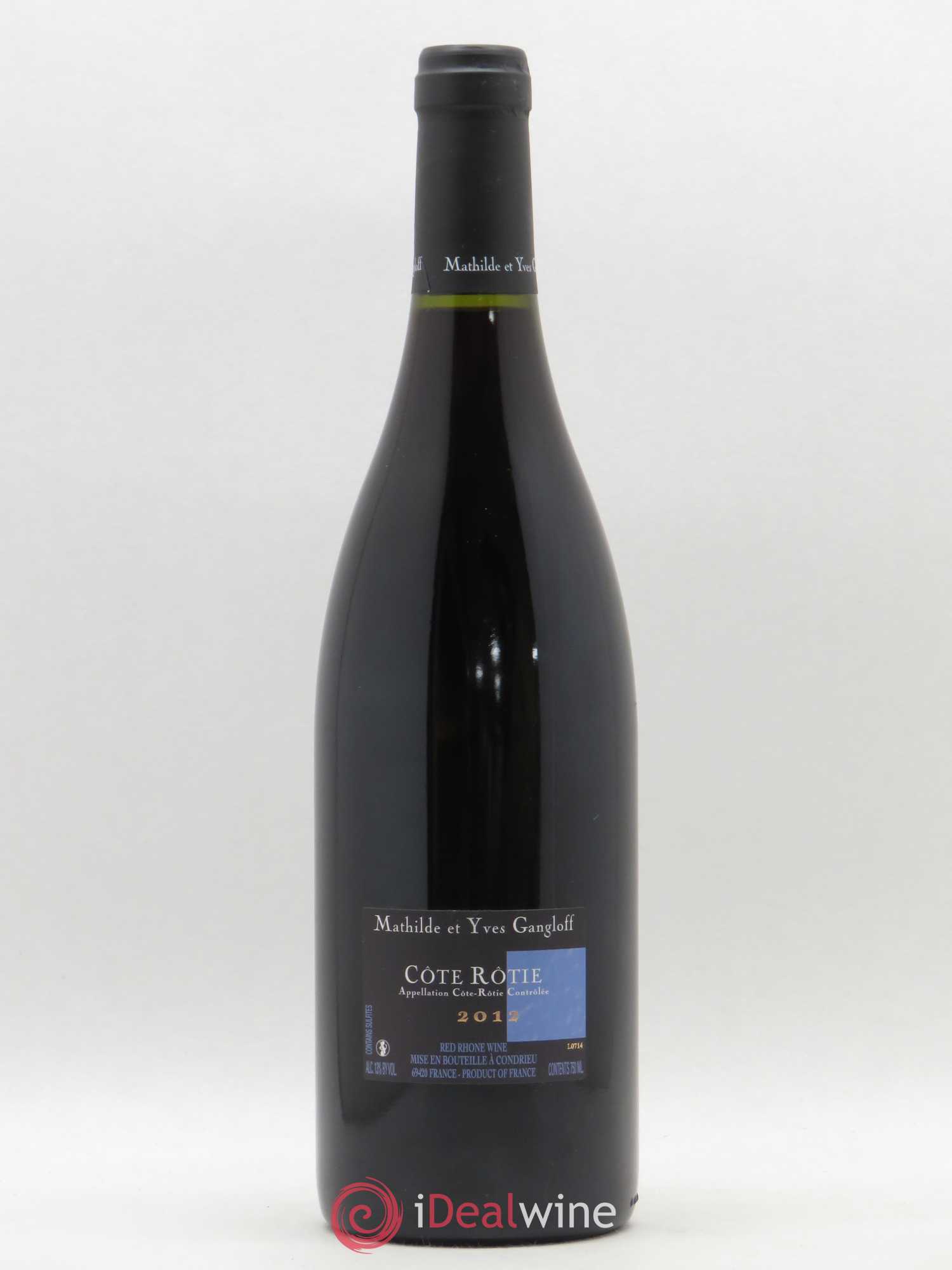 Côte-Rôtie La Barbarine Gangloff (Domaine) 2012 - Lot de 1 bouteille - 1