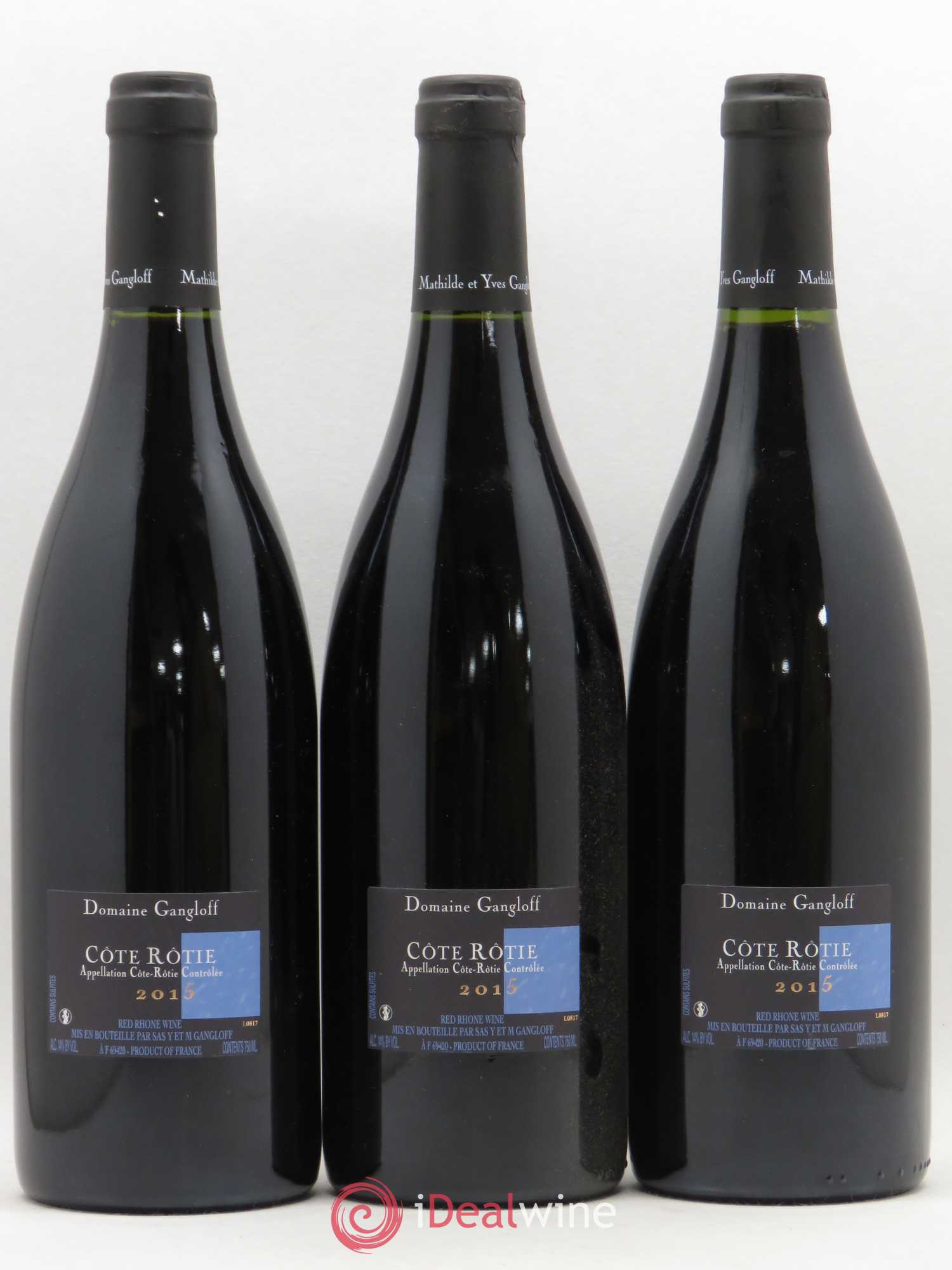 Côte-Rôtie La Barbarine Gangloff (Domaine) 2015 - Lot de 6 bouteilles - 4