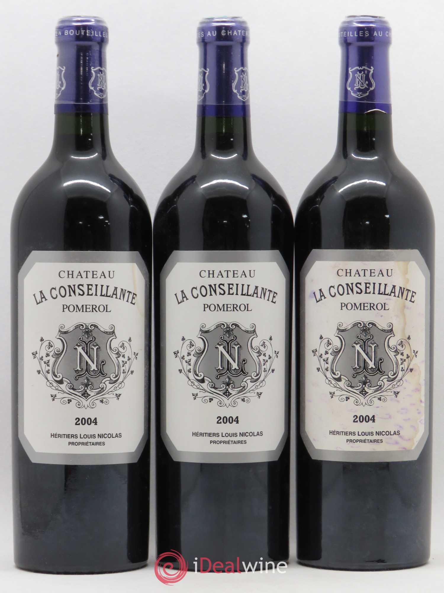 Château la Conseillante 2004 - Lot de 6 bouteilles - 1