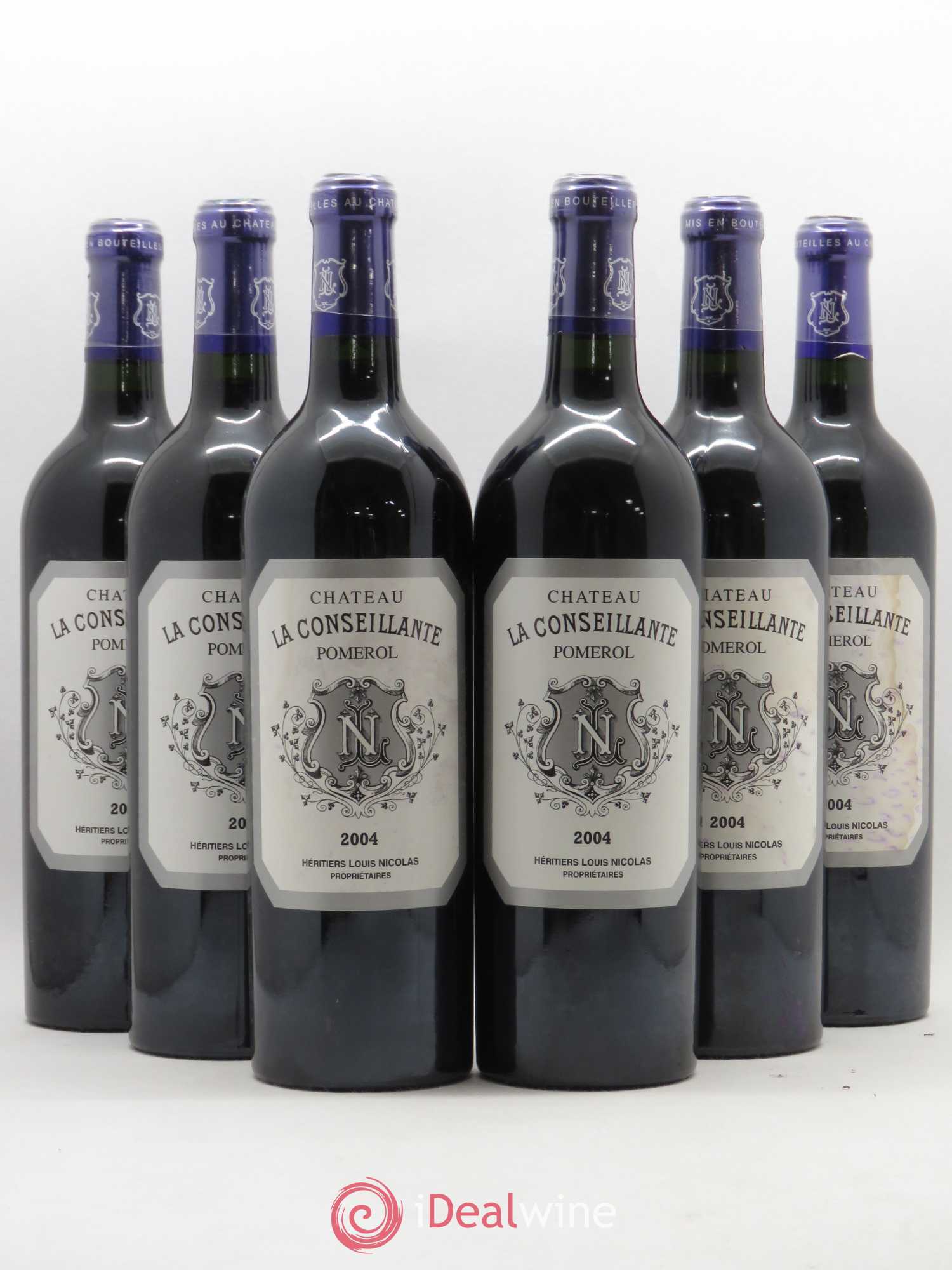 Château la Conseillante 2004 - Lot de 6 bouteilles - 0