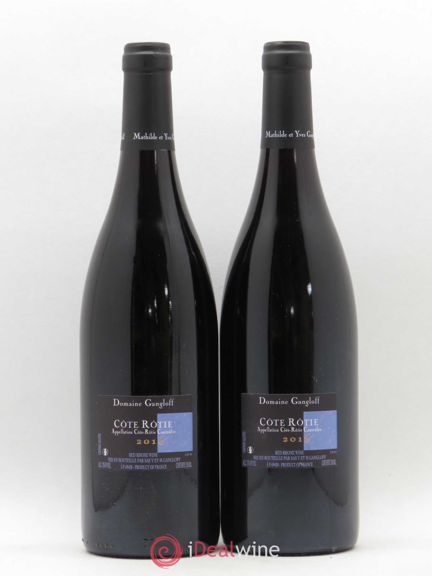Côte-Rôtie La Barbarine Gangloff (Domaine) 2016 - Lot de 2 bouteilles - 1
