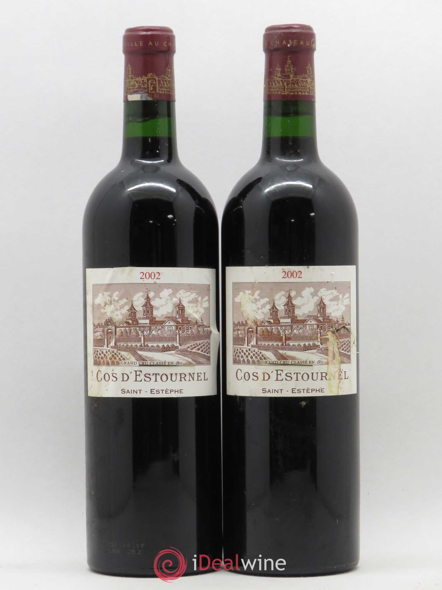 Cos d'Estournel 2ème Grand Cru Classé 2002 - Lot de 2 bouteilles - 0