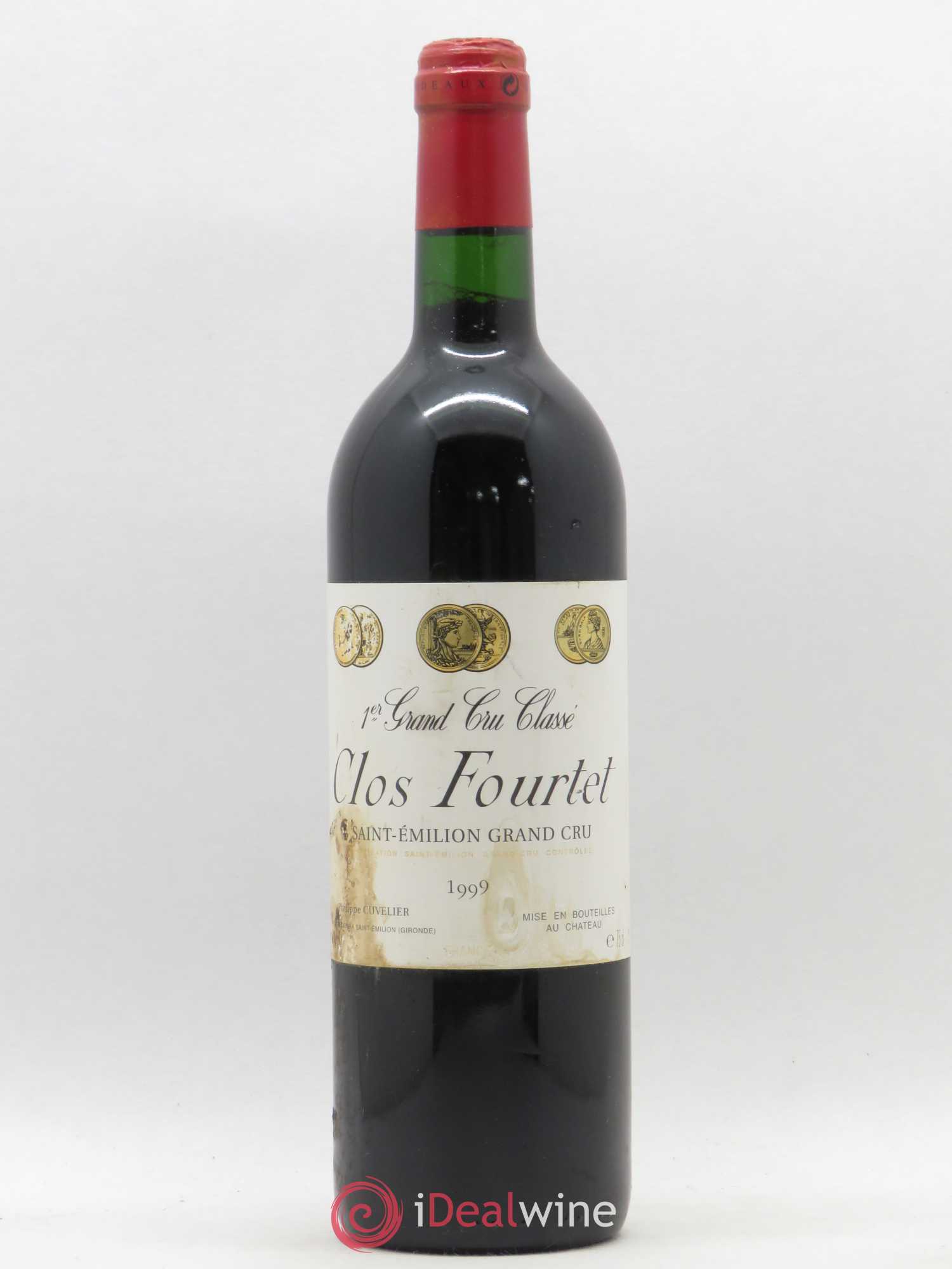 Clos Fourtet 1er Grand Cru Classé B 1999 - Lot de 1 bouteille - 0