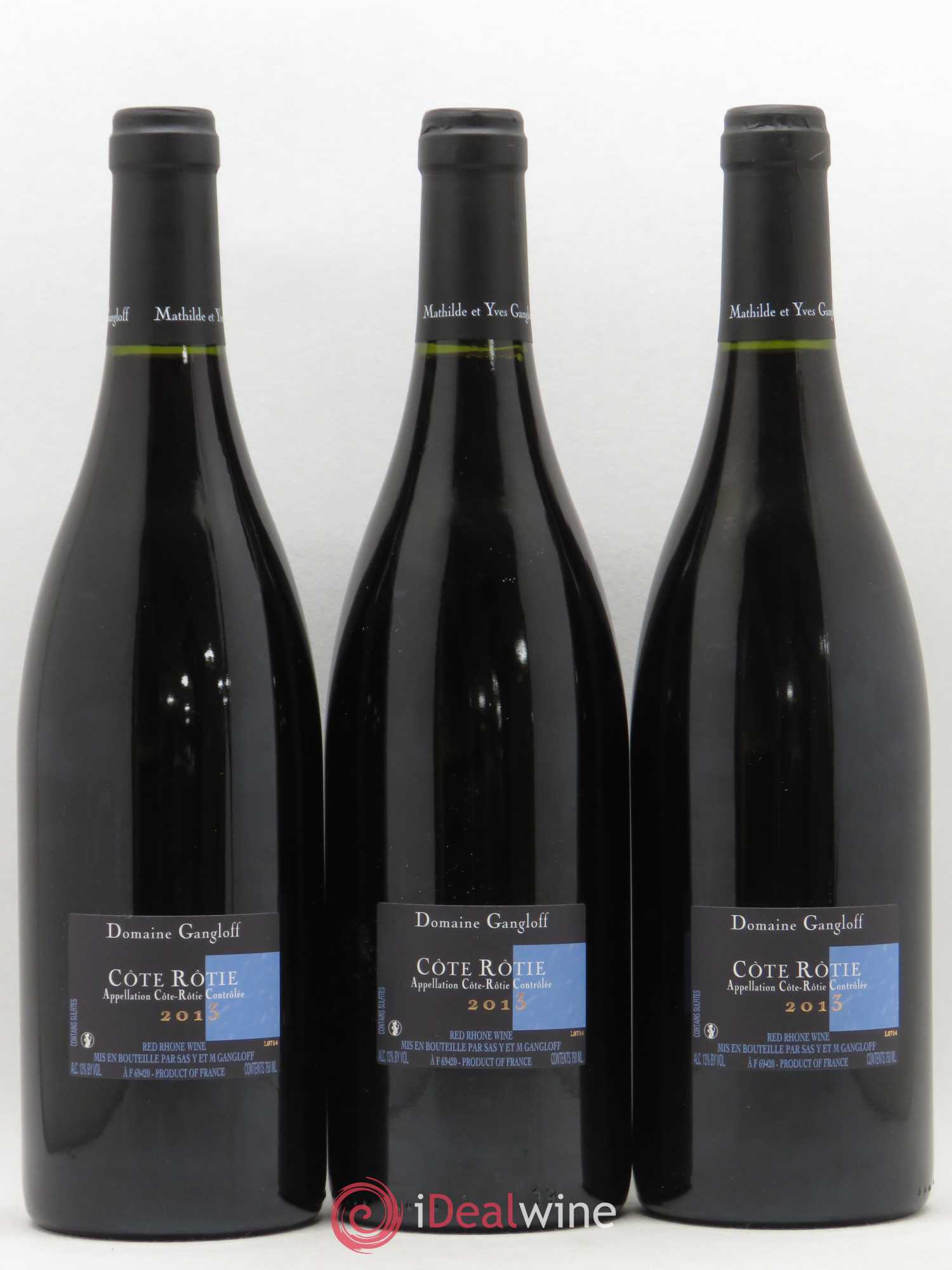 Côte-Rôtie La Barbarine Gangloff (Domaine) 2013 - Lot de 3 bouteilles - 1
