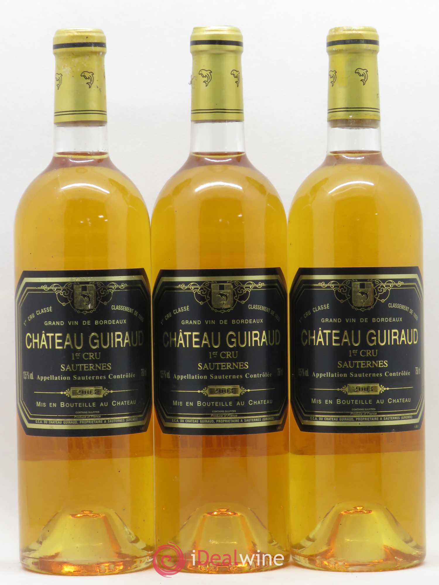 Château Guiraud 1er Grand Cru Classé 2003 - Lotto di 6 bottiglie - 1