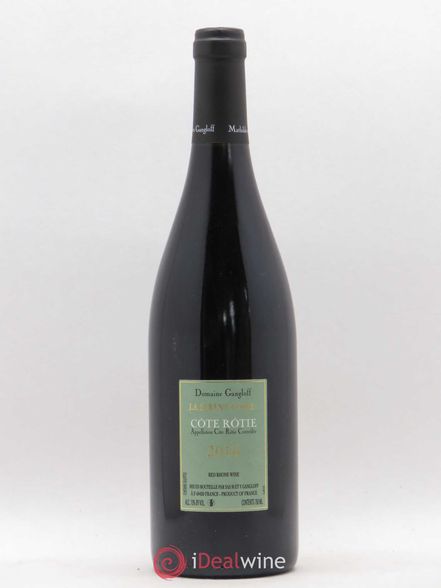 Côte-Rôtie La Sereine Noire Gangloff (Domaine) 2016 - Lot de 1 bouteille - 1