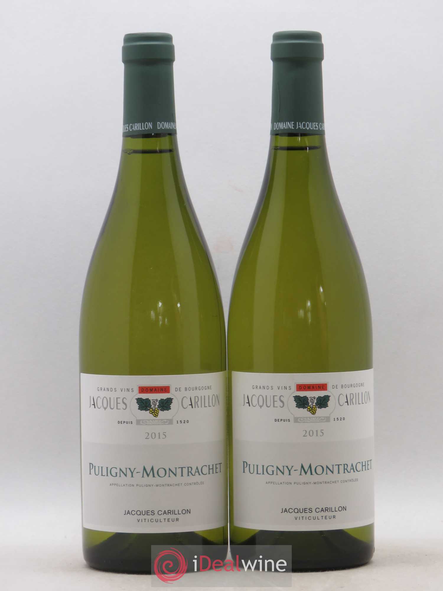 Puligny-Montrachet Jacques Carillon (Domaine) 2015 - Lot de 2 bouteilles - 0
