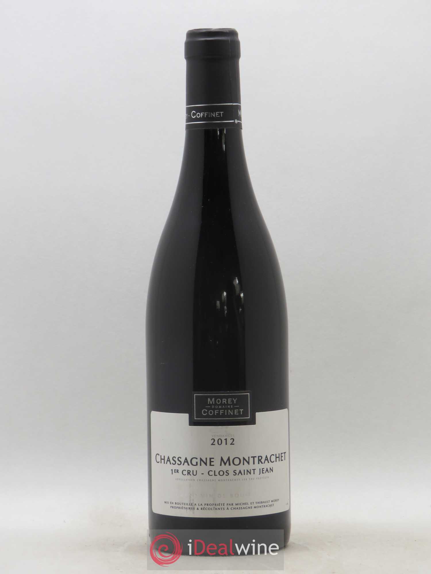 Chassagne-Montrachet 1er Cru Clos Saint-Jean Morey-Coffinet (Domaine) 2012 - Lot de 1 bouteille - 0