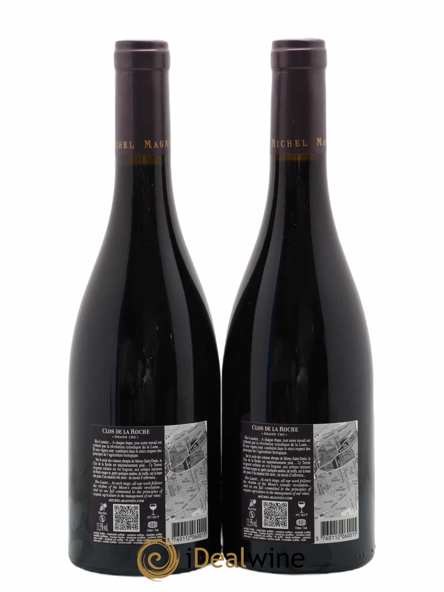 Clos de la Roche Grand Cru Michel Magnien 2013 - Lot of 2 bottles - 2
