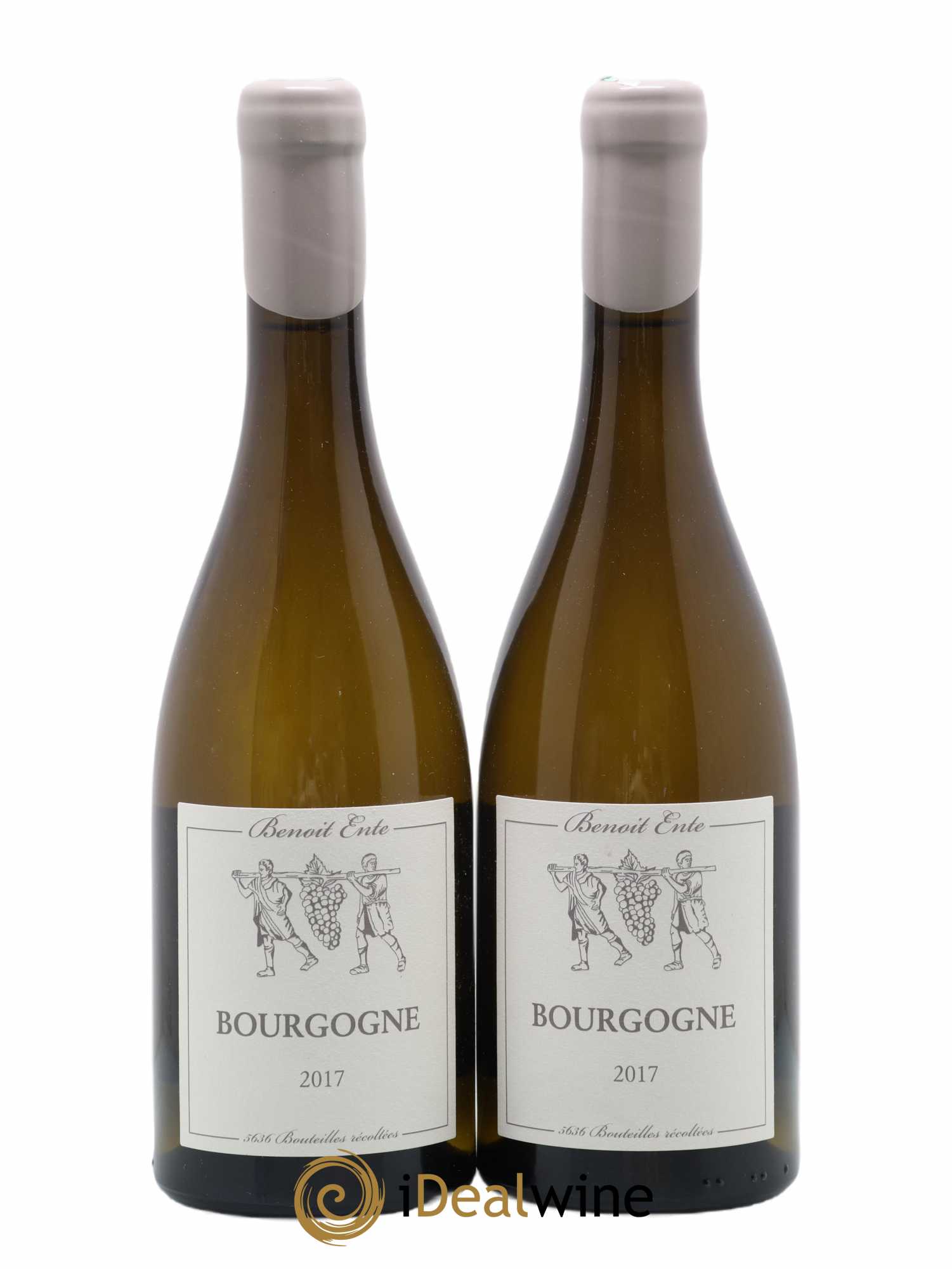 Bourgogne Chardonnay Benoit Ente 2017 - Lot de 2 bouteilles - 0