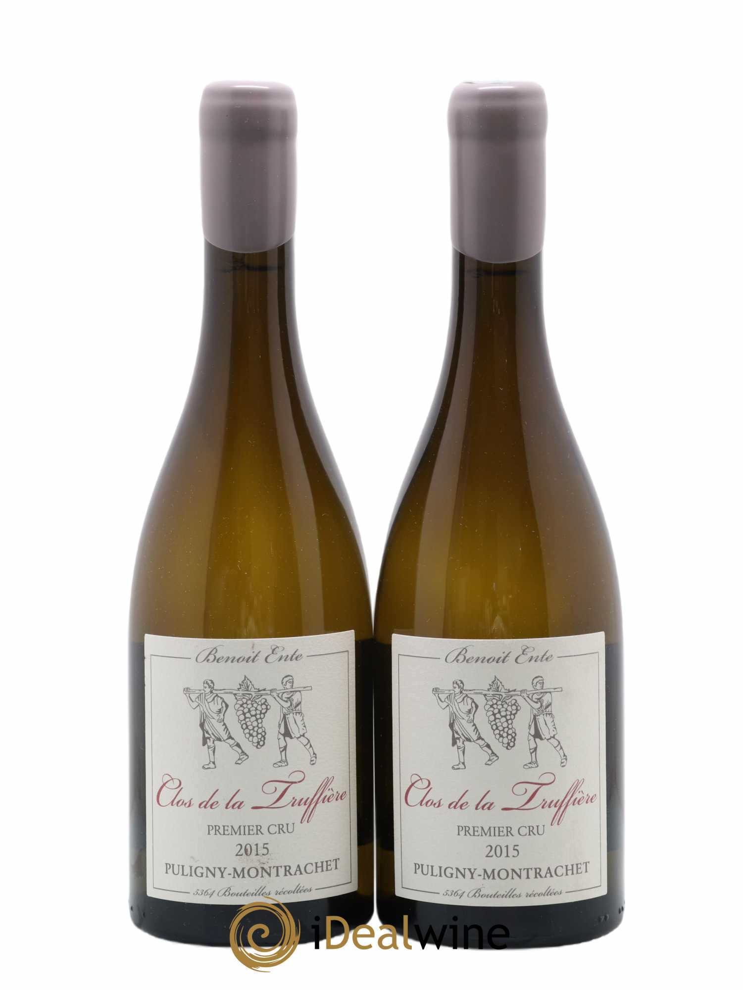 Puligny-Montrachet 1er Cru Clos de la Truffière Benoit Ente 2015 - Lot de 2 bouteilles - 0