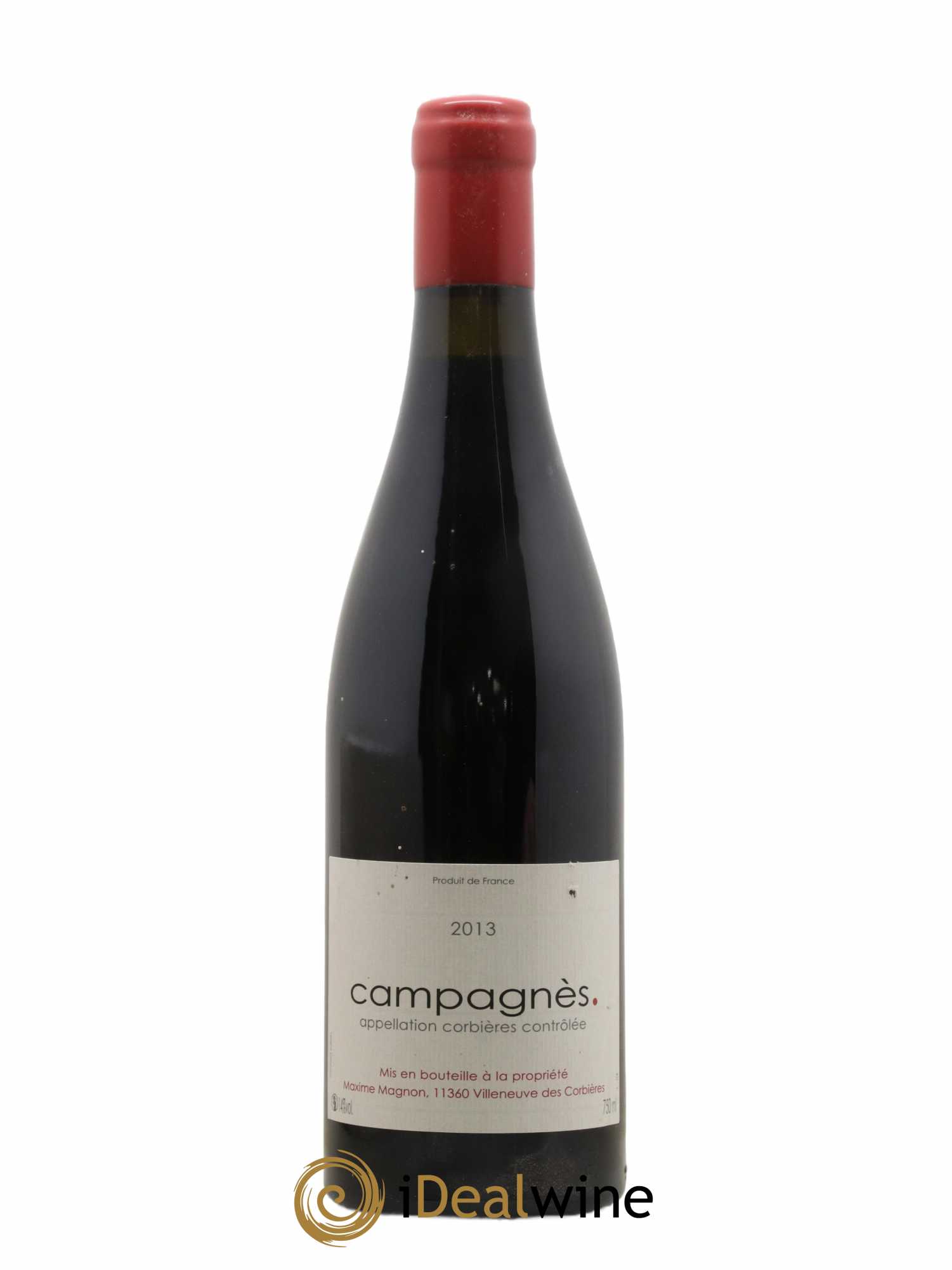 Corbières Campagnès Maxime Magnon 2013 - Lot de 1 bouteille - 0