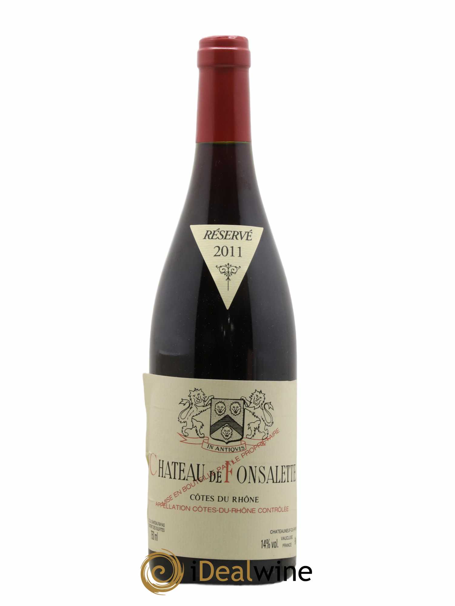 Côtes-du-Rhône Château de Fonsalette Emmanuel Reynaud 2011 - Lot of 1 bottle - 0