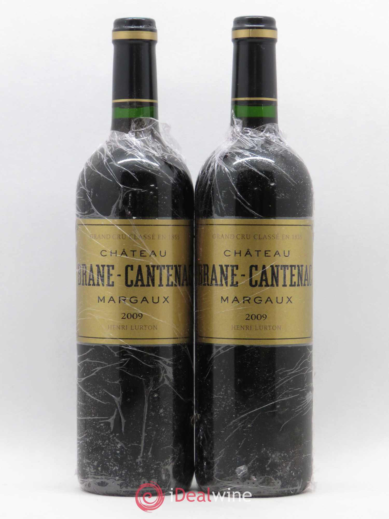Château Brane Cantenac 2ème Grand Cru Classé 2009 - Lot de 2 bouteilles - 0