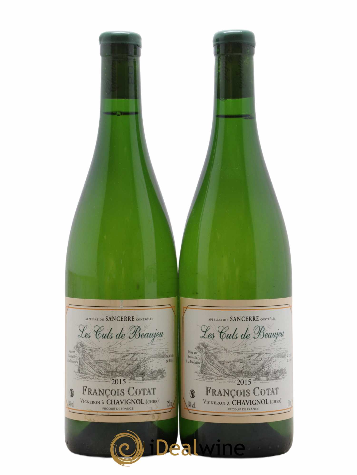 Sancerre Les Culs de Beaujeu François Cotat 2015 - Lot de 2 bouteilles - 0