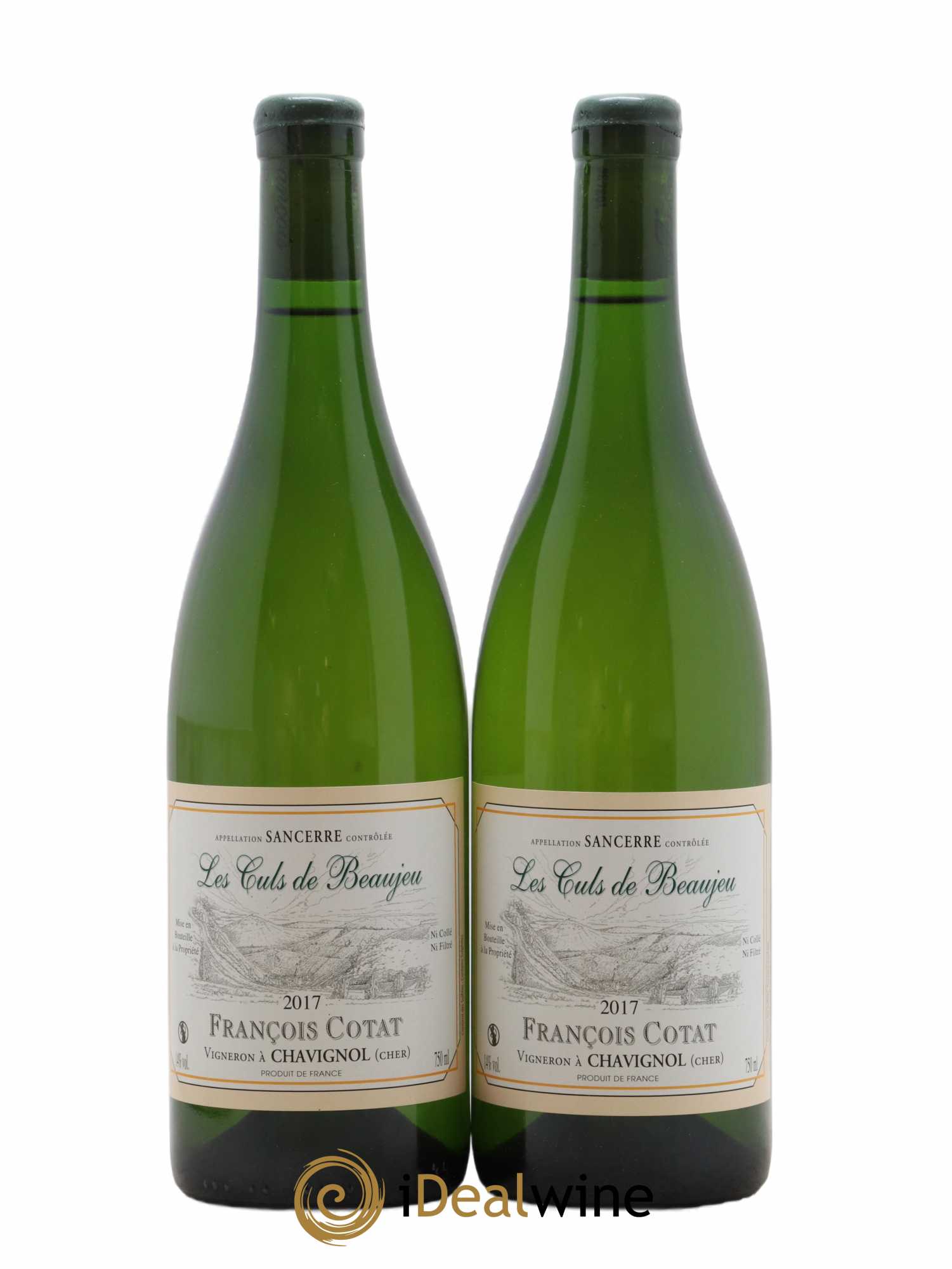 Sancerre Les Culs de Beaujeu François Cotat 2017 - Lot de 2 bouteilles - 0