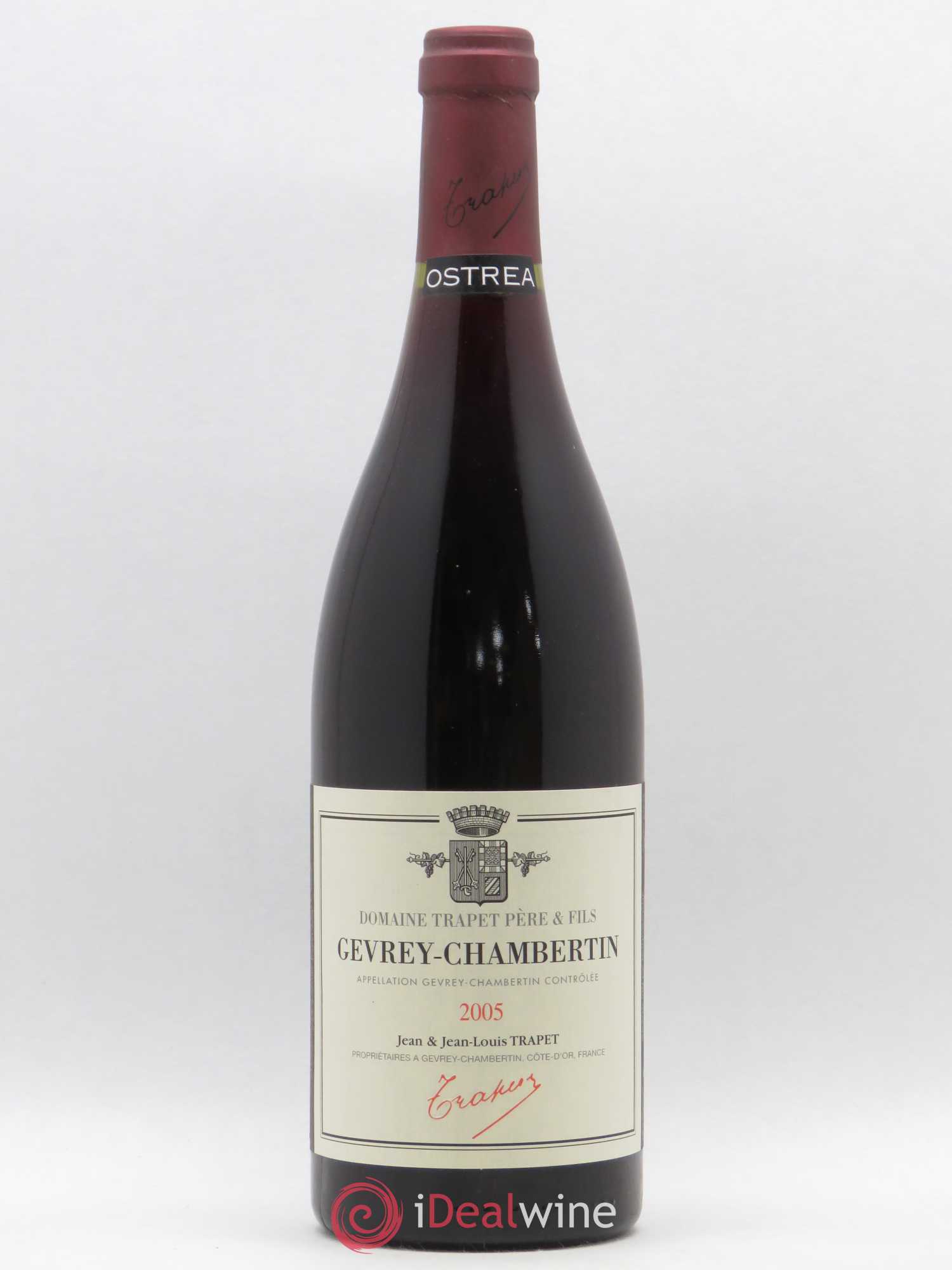 Gevrey-Chambertin Ostrea Domaine Trapet 2005 - Lot de 1 bouteille - 0