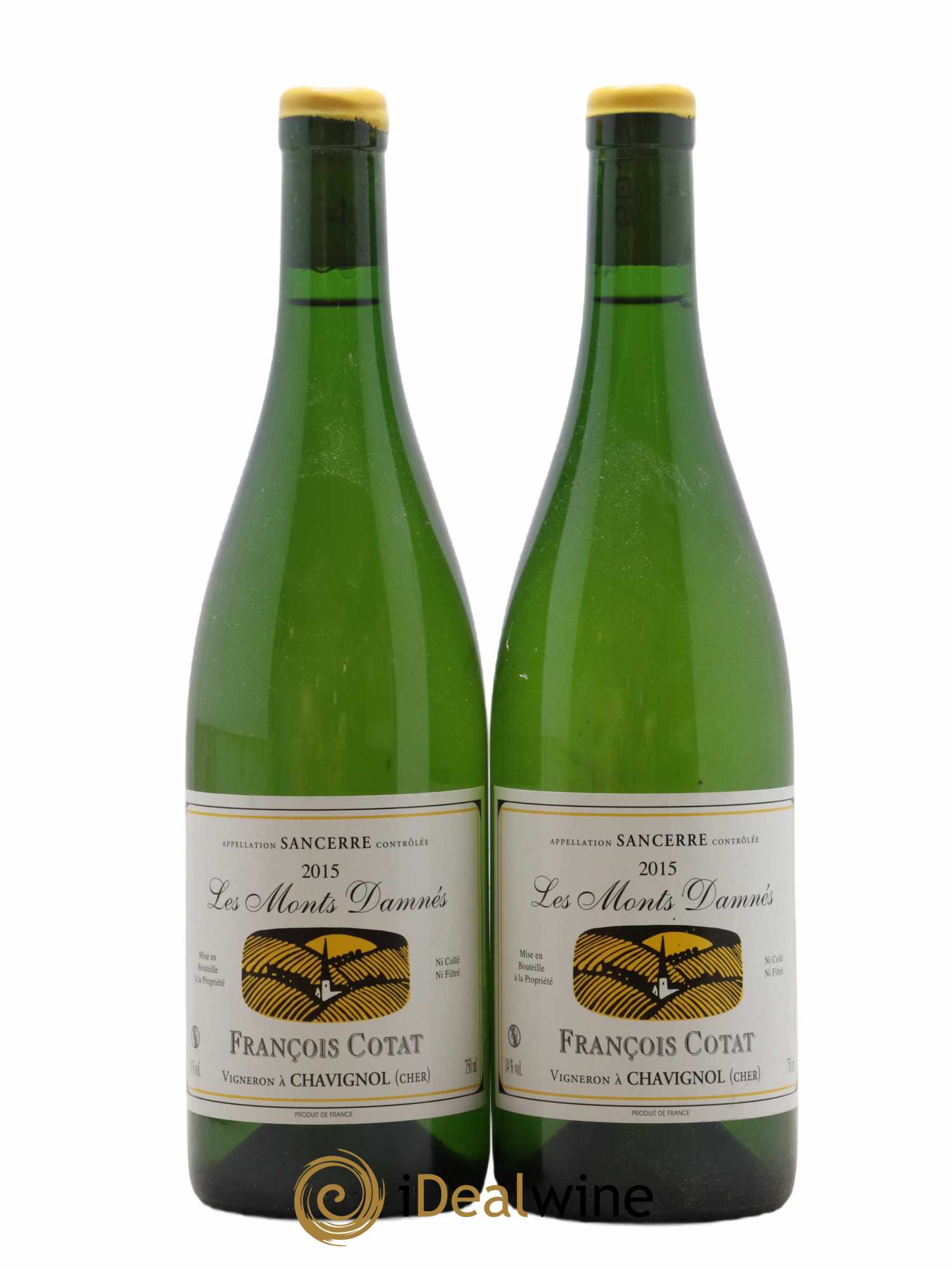 Sancerre Les Monts Damnés François Cotat 2015 - Lot de 2 bouteilles - 0