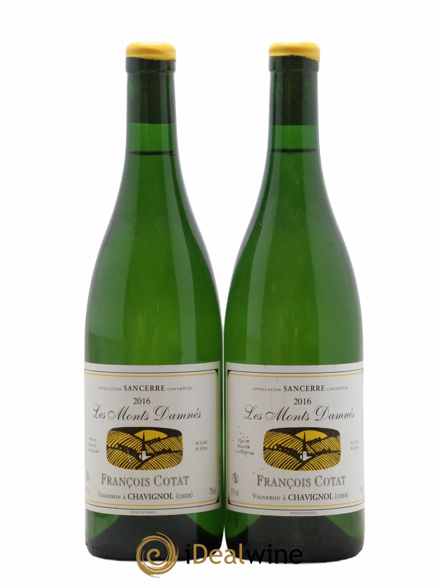 Sancerre Les Monts Damnés François Cotat 2016 - Lot de 2 bouteilles - 0