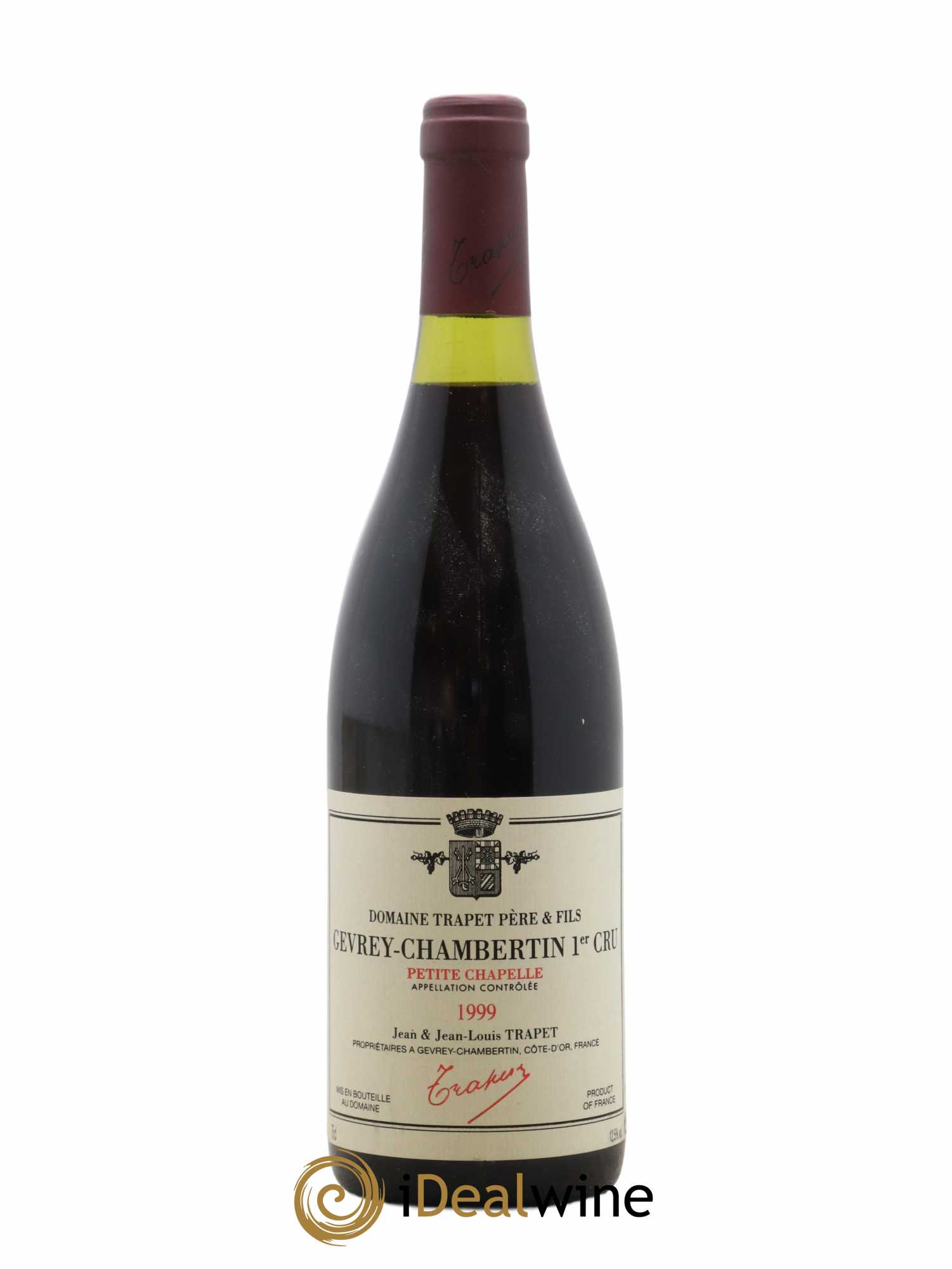 Gevrey-Chambertin 1er Cru Petite Chapelle Domaine Trapet 1999 - Lot de 1 bouteille - 0