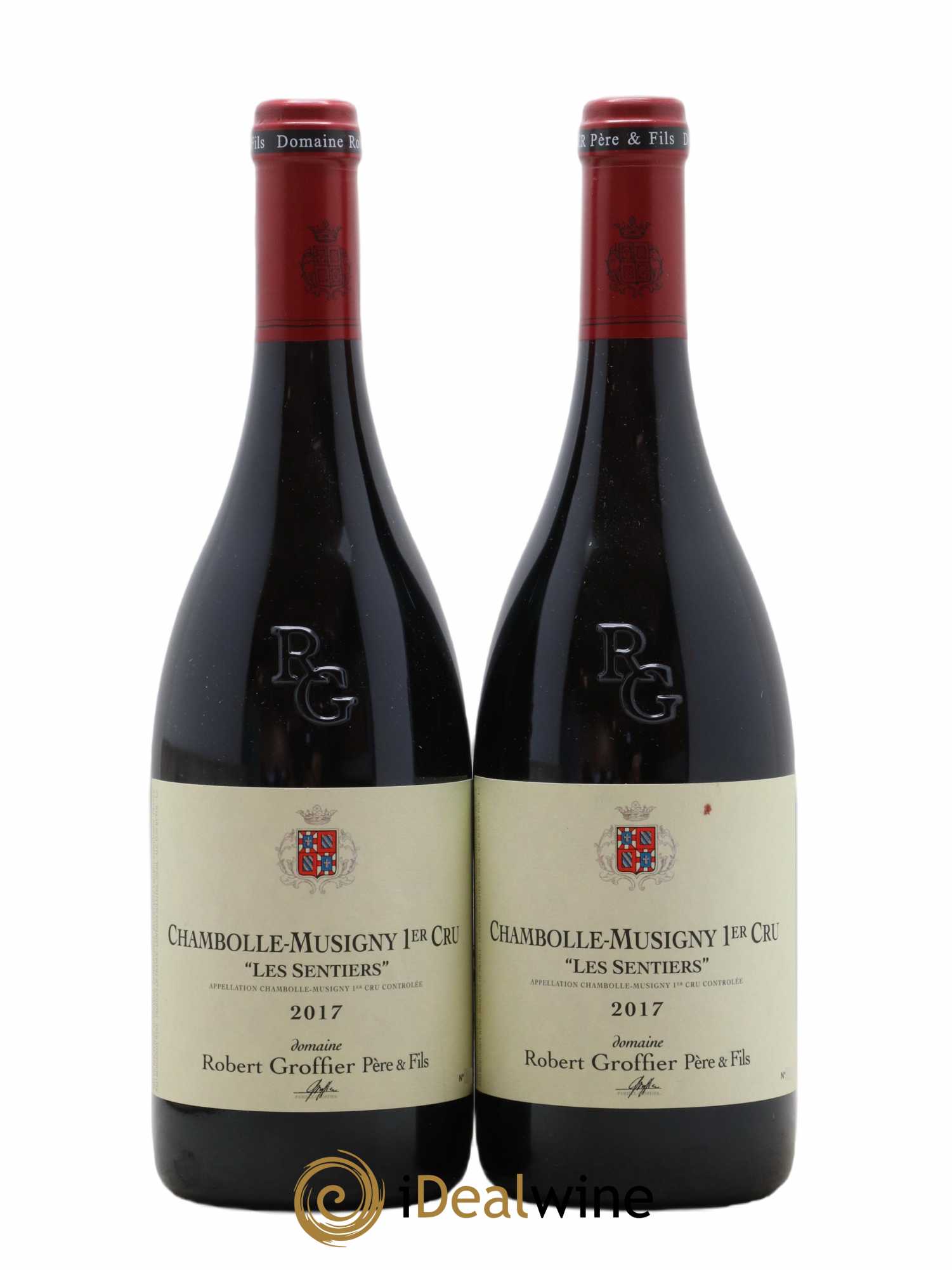 Chambolle-Musigny 1er Cru Les Sentiers Robert Groffier Père & Fils (Domaine) 2017 - Lot de 2 bouteilles - 0