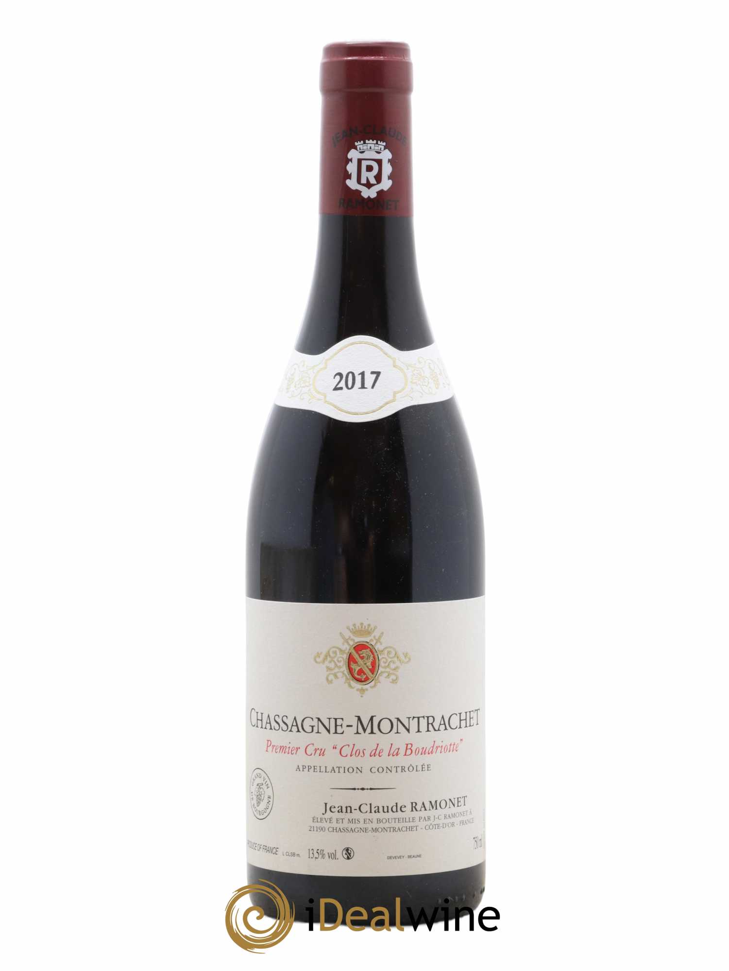 Chassagne-Montrachet 1er Cru Clos de la Boudriotte Ramonet (Domaine) 2017 - Lot de 1 bouteille - 0