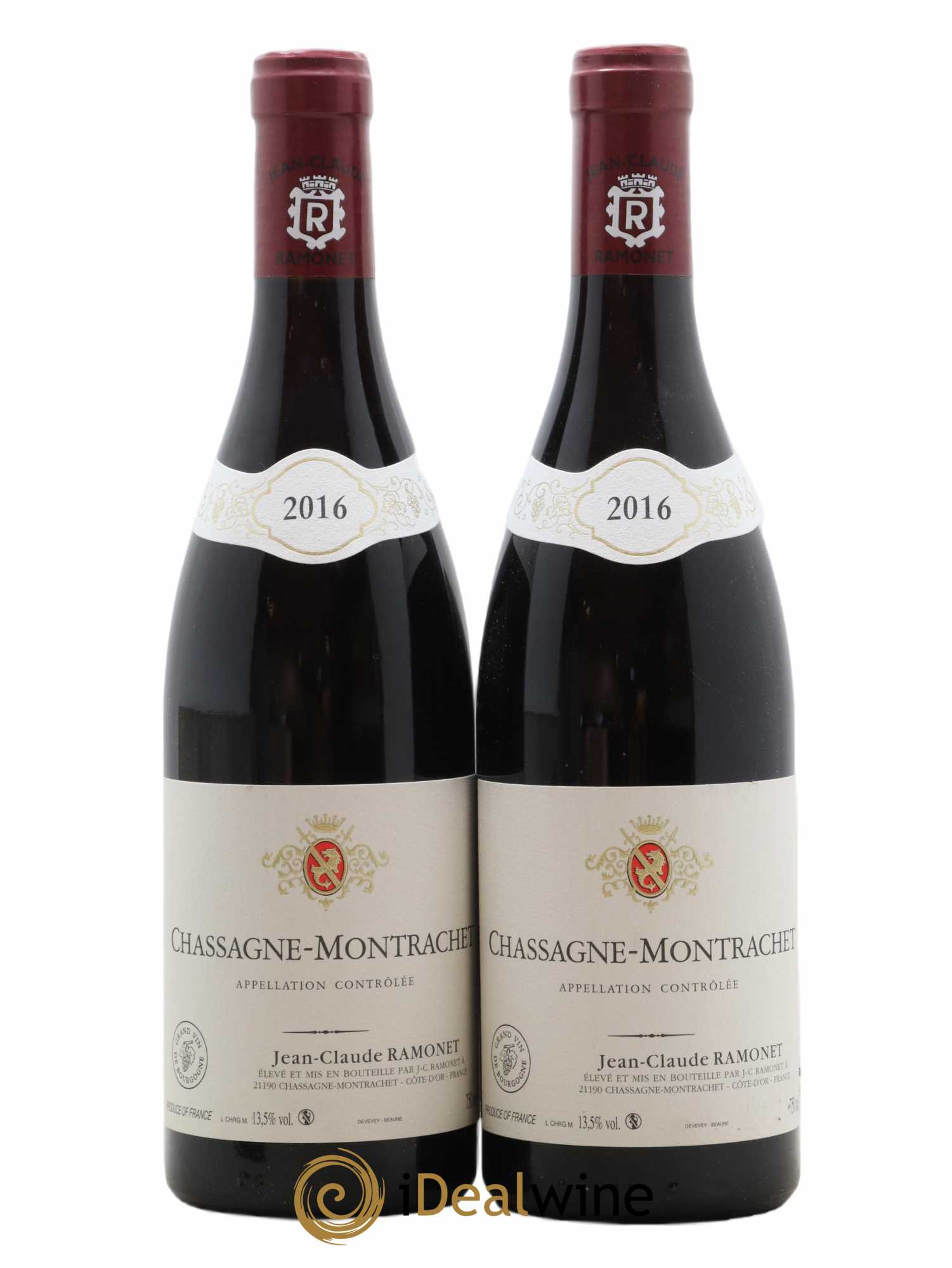 Chassagne-Montrachet Ramonet (Domaine) 2016 - Lot de 2 bouteilles - 0