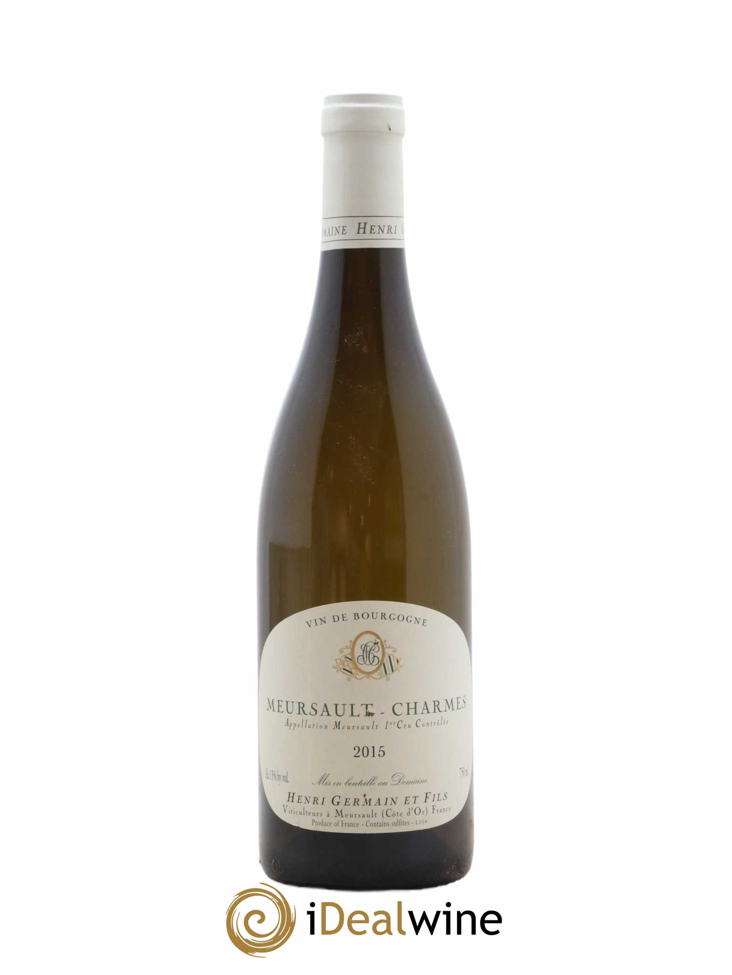 Meursault 1er Cru Charmes Henri Germain 2015 - Lot of 1 bottle - 0