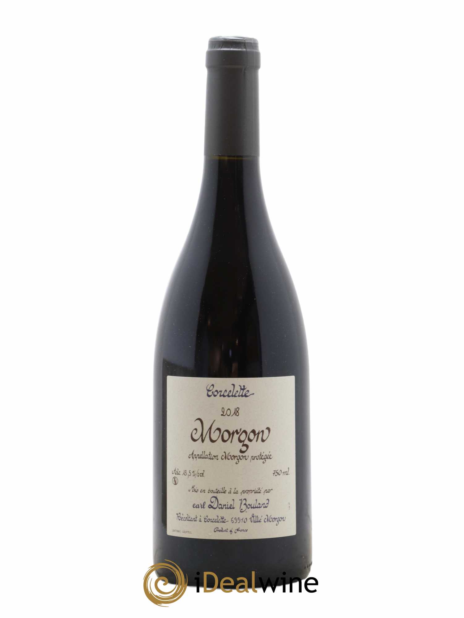 Morgon Corcelette Daniel Bouland (Domaine) 2018 - Lot de 1 bouteille - 0
