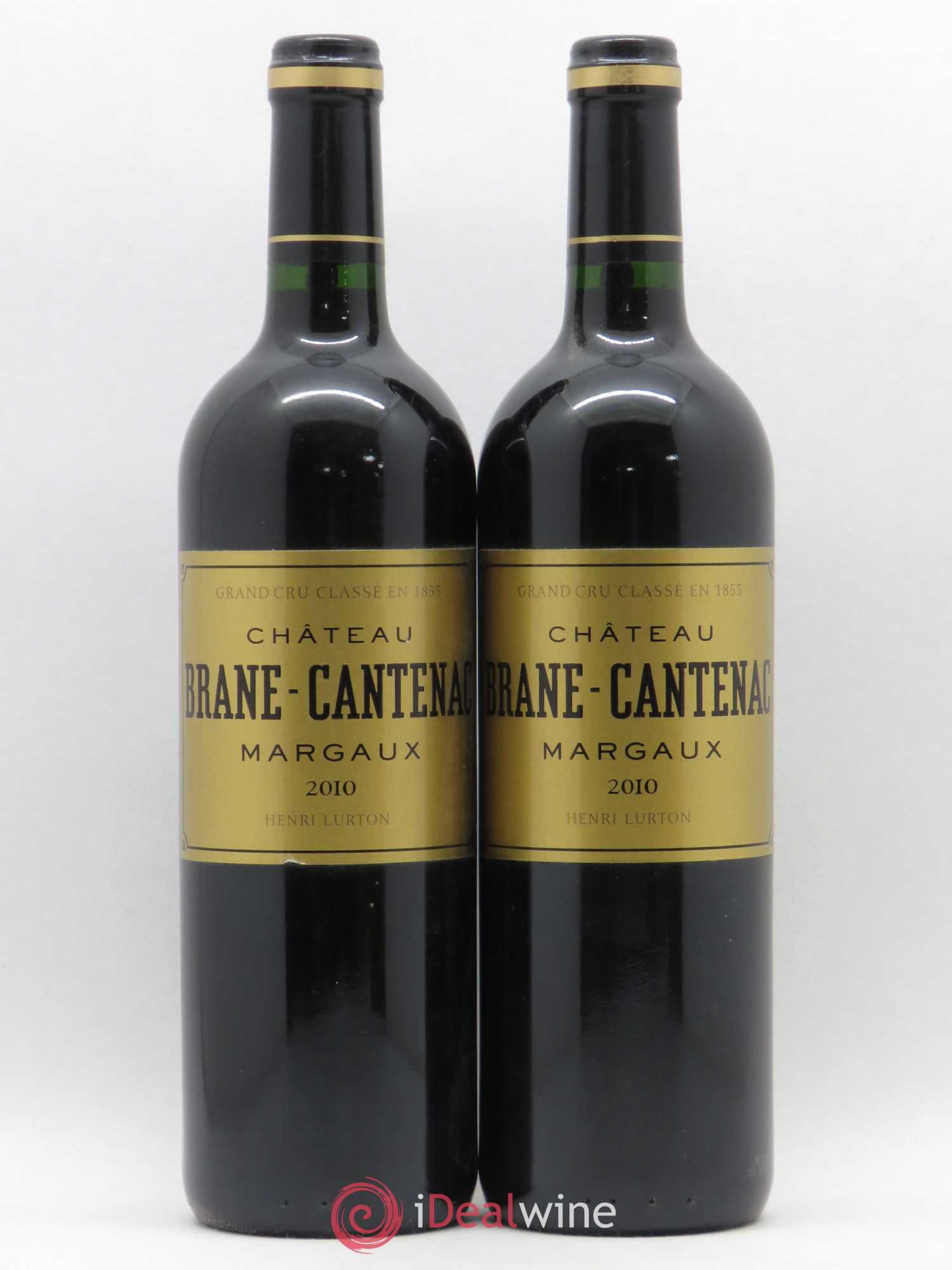 Château Brane Cantenac 2ème Grand Cru Classé 2010 - Lot de 2 bouteilles - 0