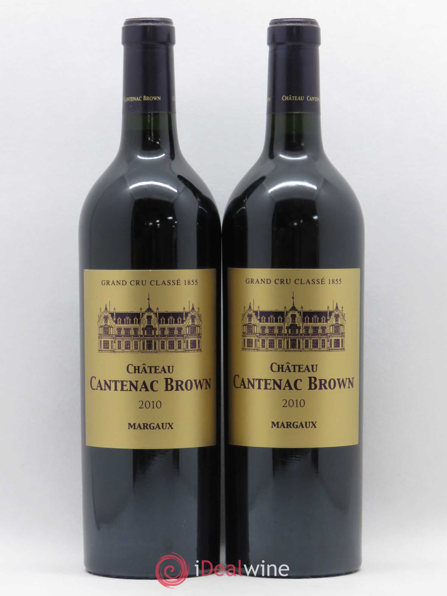 Château Cantenac Brown 3ème Grand Cru Classé 2010 - Lot de 2 bouteilles - 0