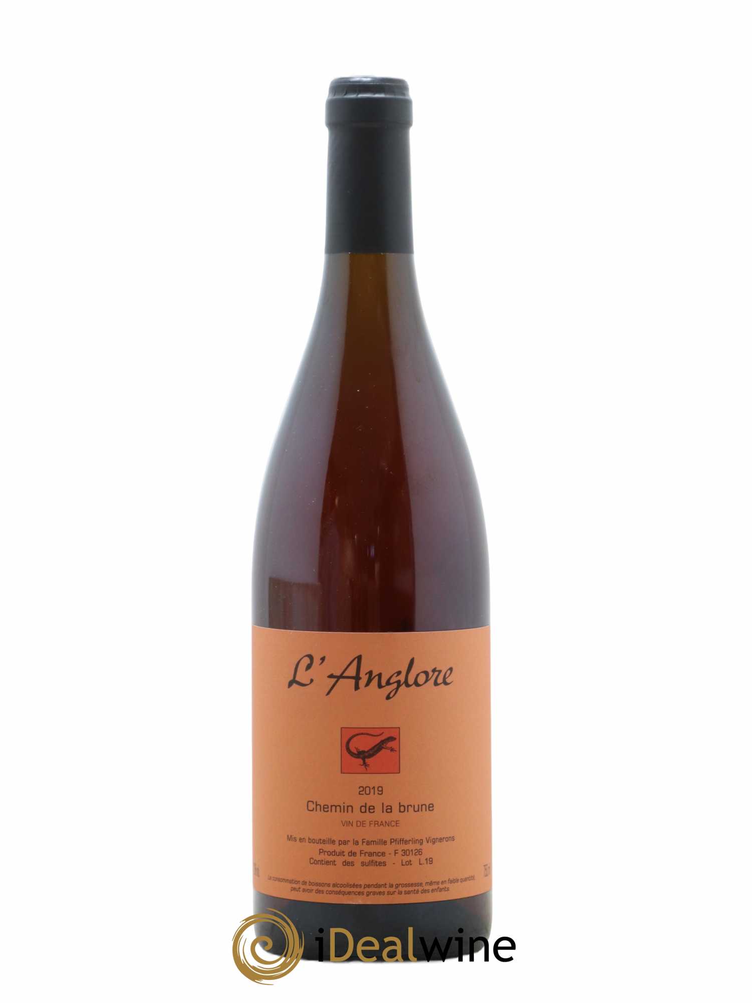 Vin de France Chemin de la brune L'Anglore 2019 - Lot de 1 bouteille - 0