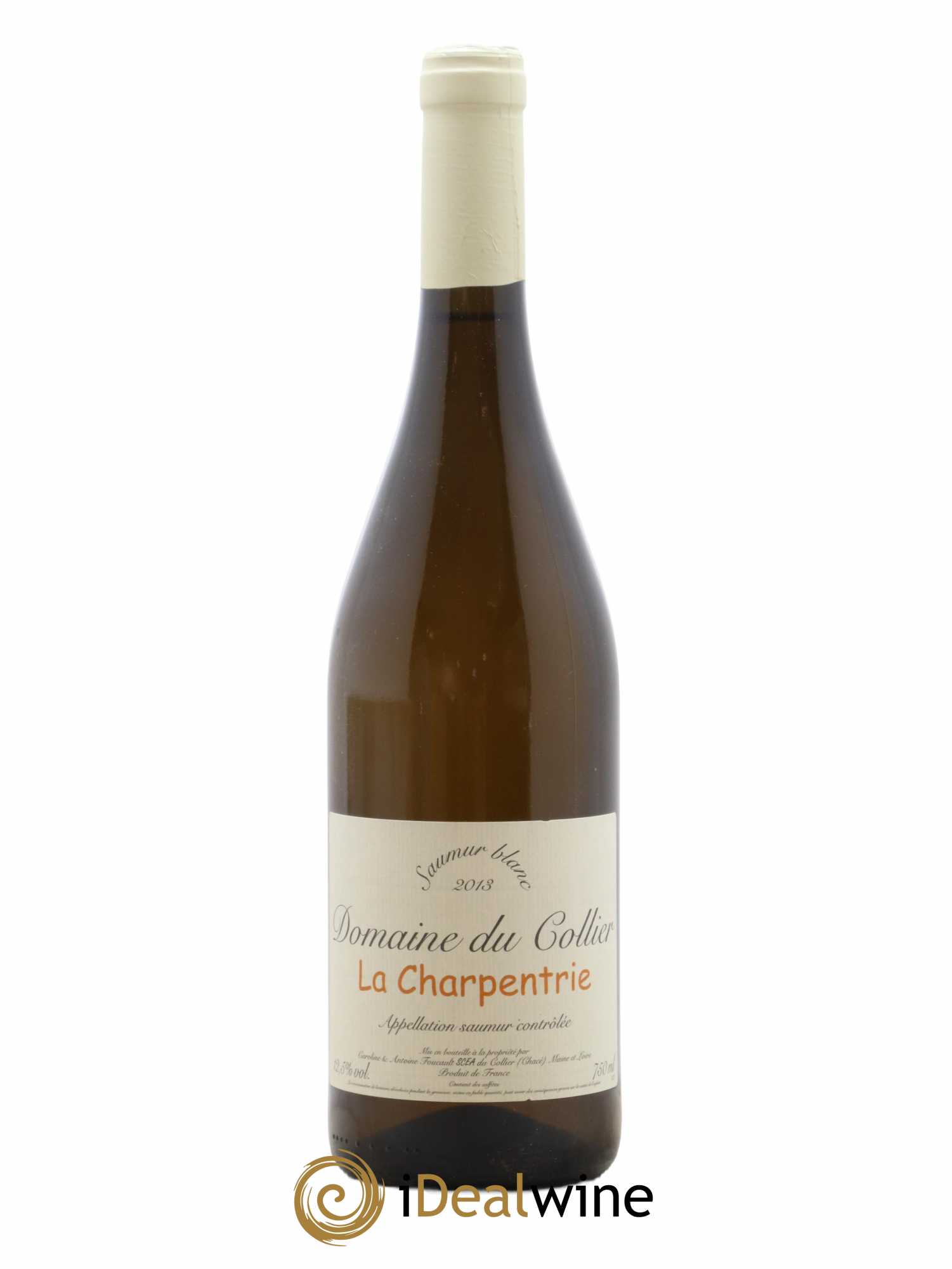 Saumur La Charpentrie Domaine du Collier 2013 - Lot of 1 bottle - 0