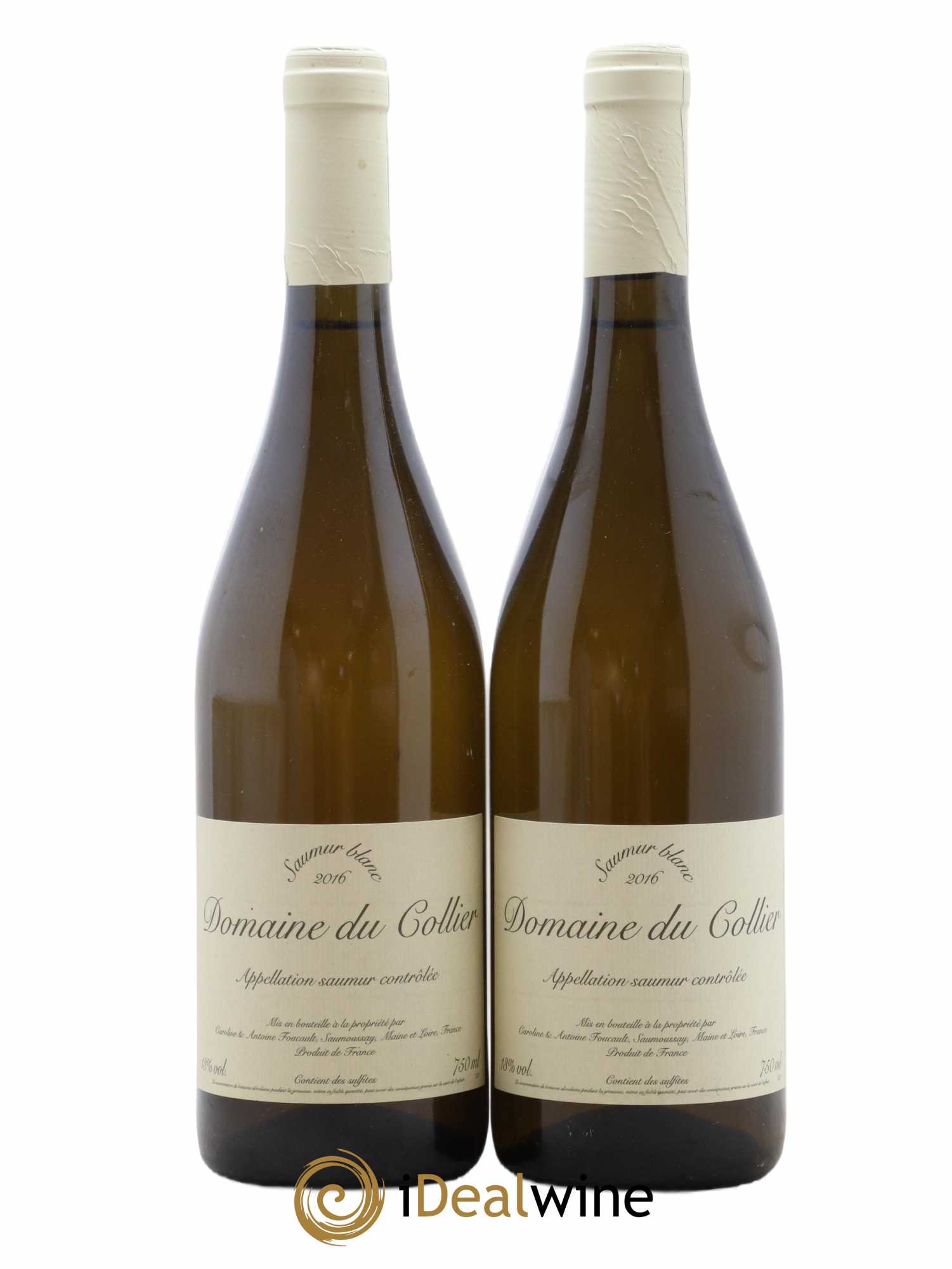 Saumur Domaine du Collier 2016 - Lot de 2 bouteilles - 0