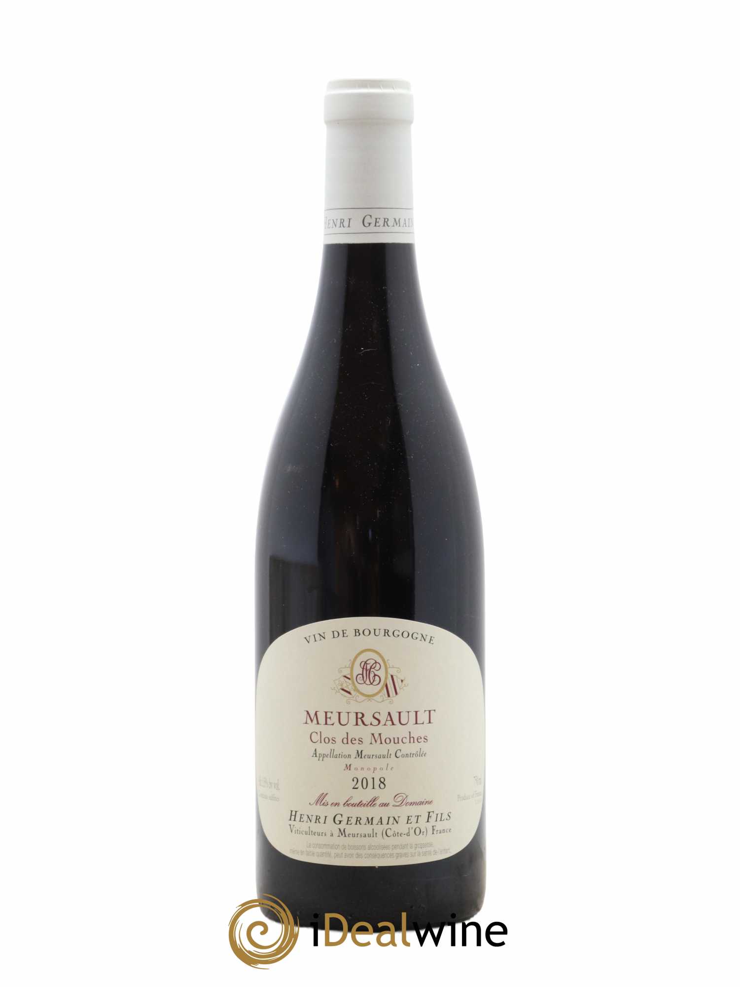 Meursault Clos des Mouches Henri Germain 2018 - Lot of 1 bottle - 0