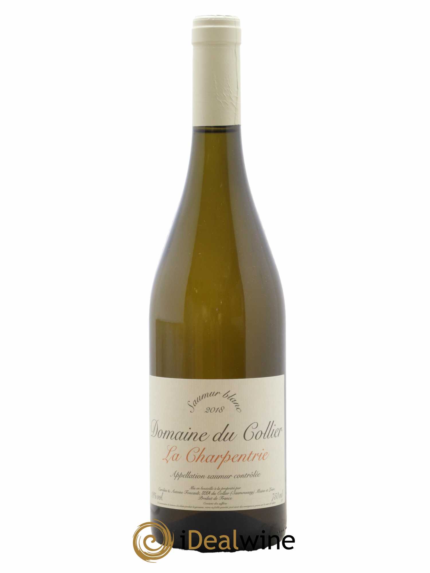 Saumur La Charpentrie Domaine du Collier 2018 - Lot de 1 bouteille - 0