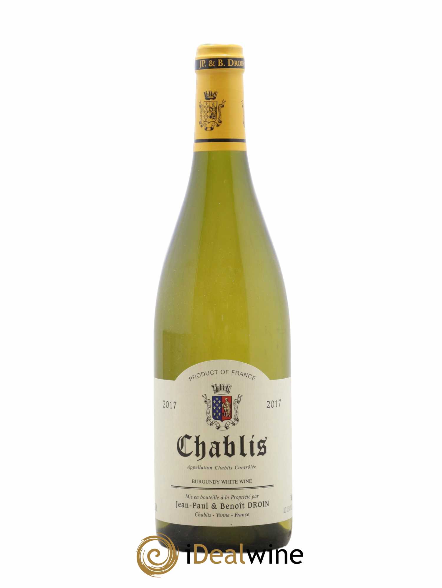 Chablis Jean-Paul & Benoît Droin (Domaine) 2017 - Lot de 1 bouteille - 0