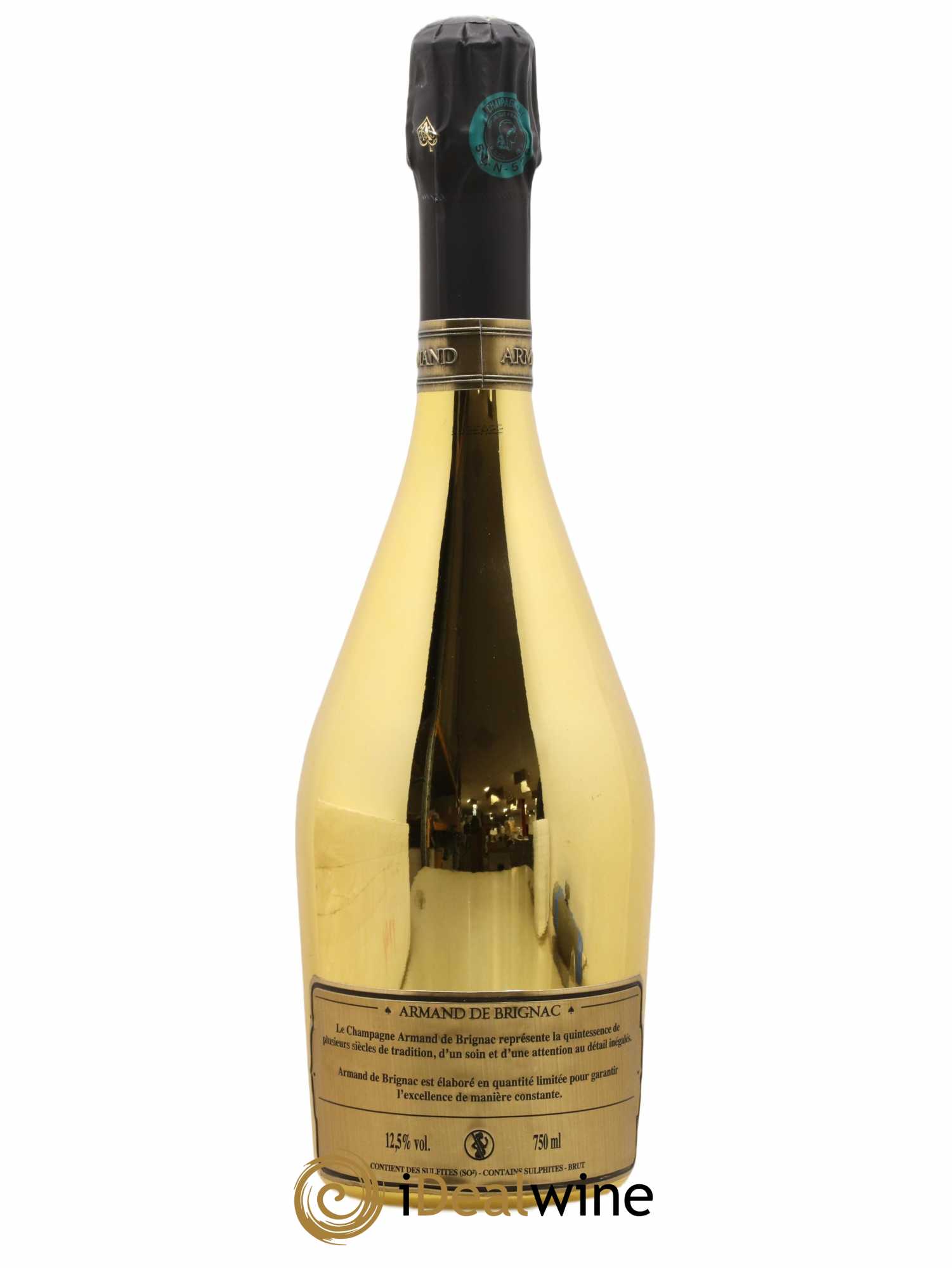 Gold Brut Armand de Brignac - Lot de 1 bouteille - 1