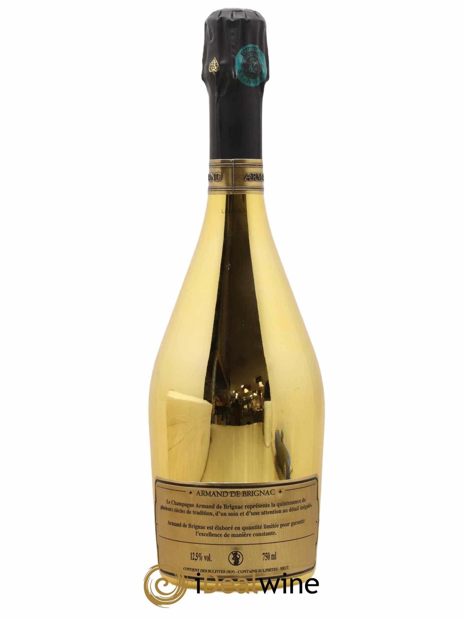 Gold Brut Armand de Brignac - Lot de 1 bouteille - 1