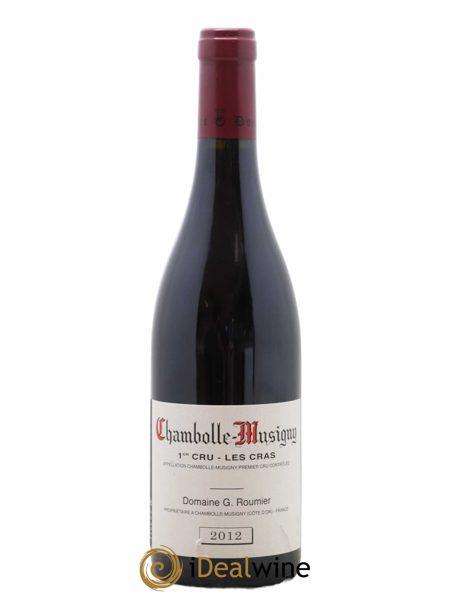 Chambolle-Musigny 1er Cru Les Cras Georges Roumier (Domaine) 2012 - Lot de 1 bouteille - 0