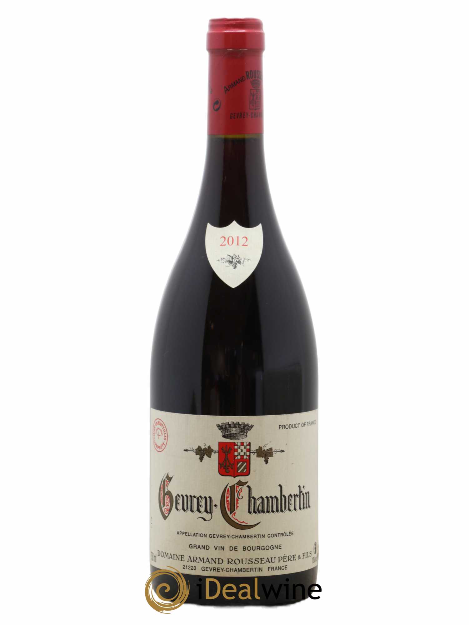 Gevrey-Chambertin Armand Rousseau (Domaine) 2012 - Posten von 1 Flasche - 0