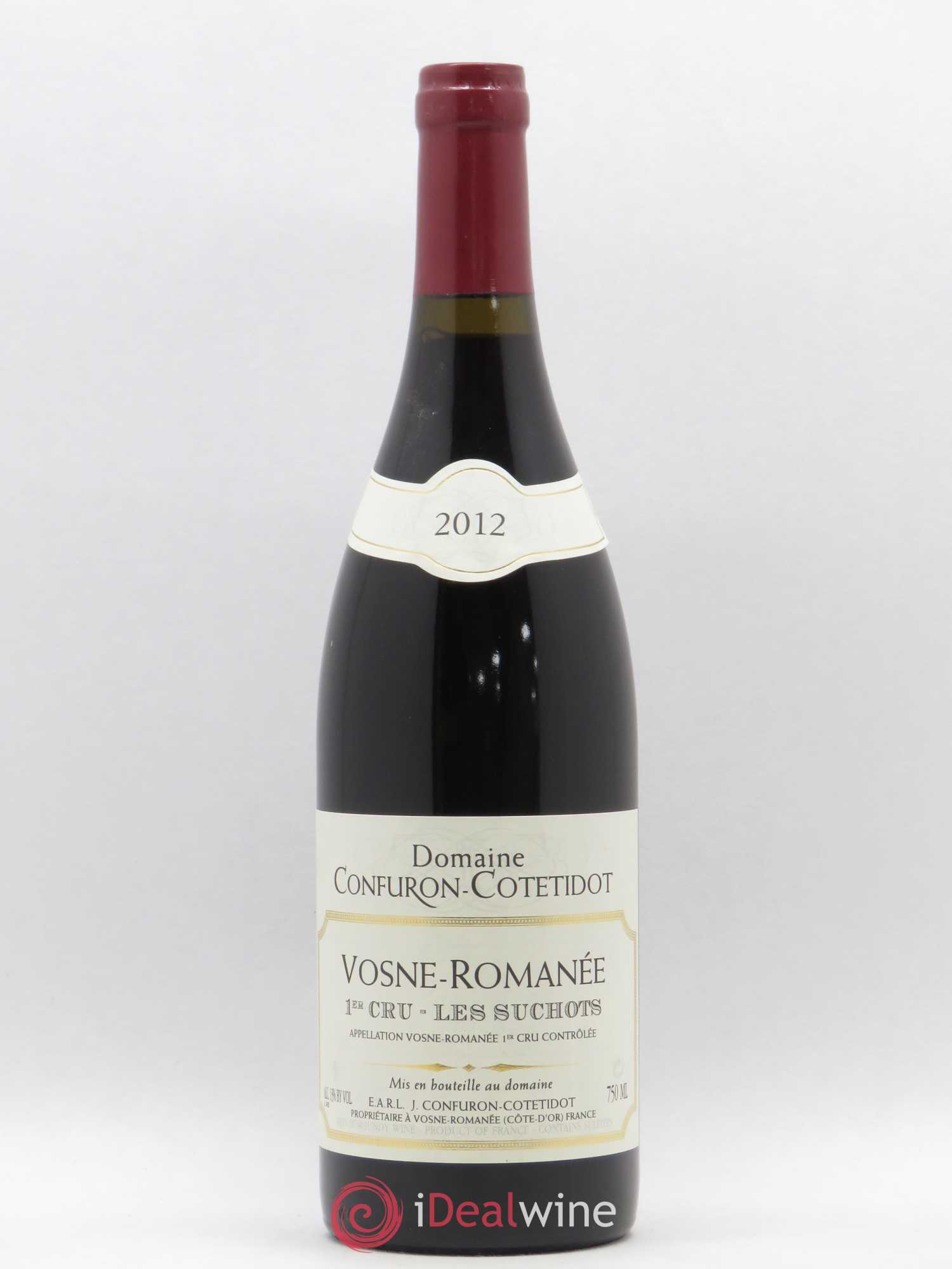 Vosne-Romanée 1er Cru Les Suchots Confuron-Cotetidot 2012 - Lot de 1 bouteille - 0