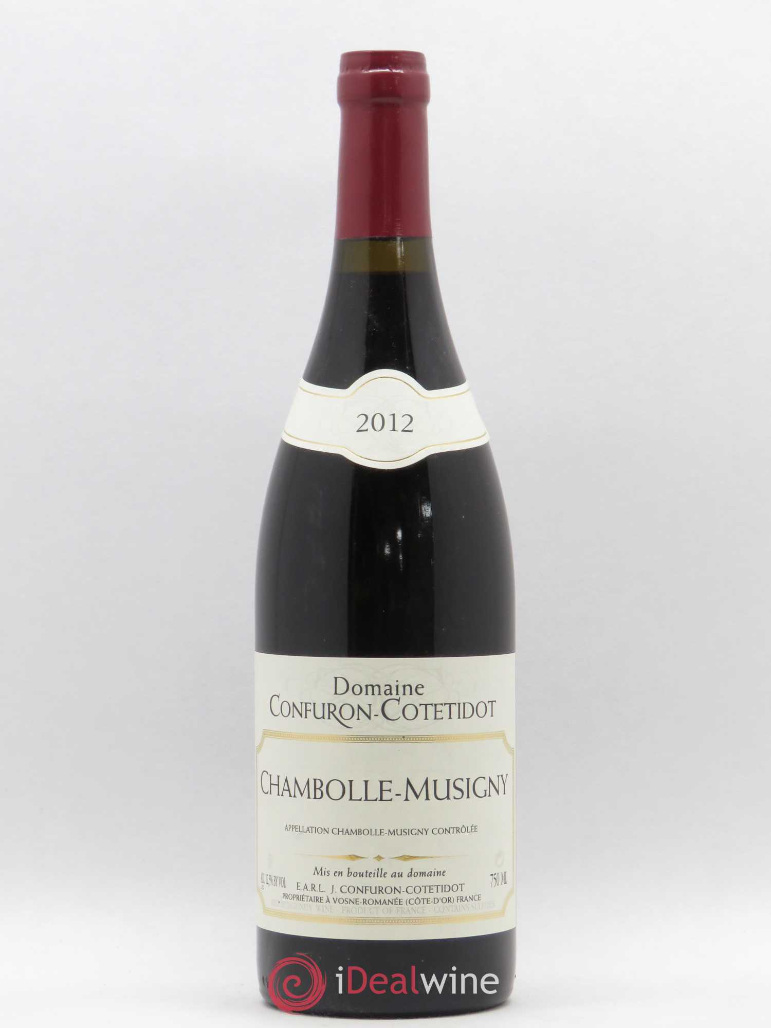 Chambolle-Musigny Confuron-Cotetidot 2012 - Lot de 1 bouteille - 0