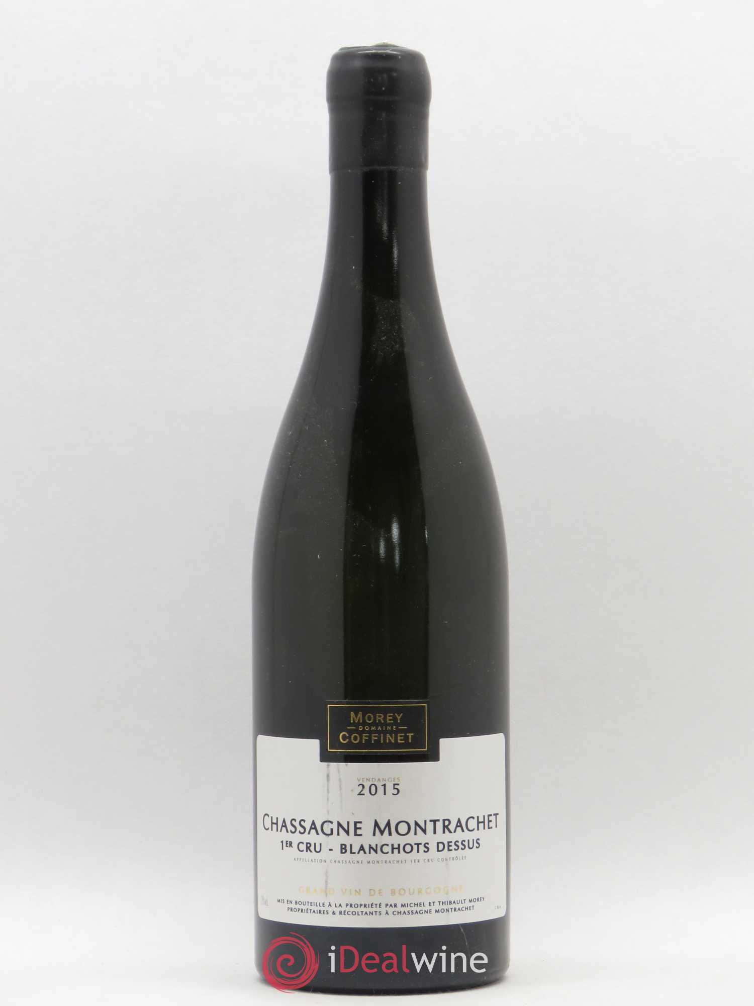 Chassagne-Montrachet 1er Cru Blanchots Dessus Morey-Coffinet 2015 - Posten von 1 Flasche - 0